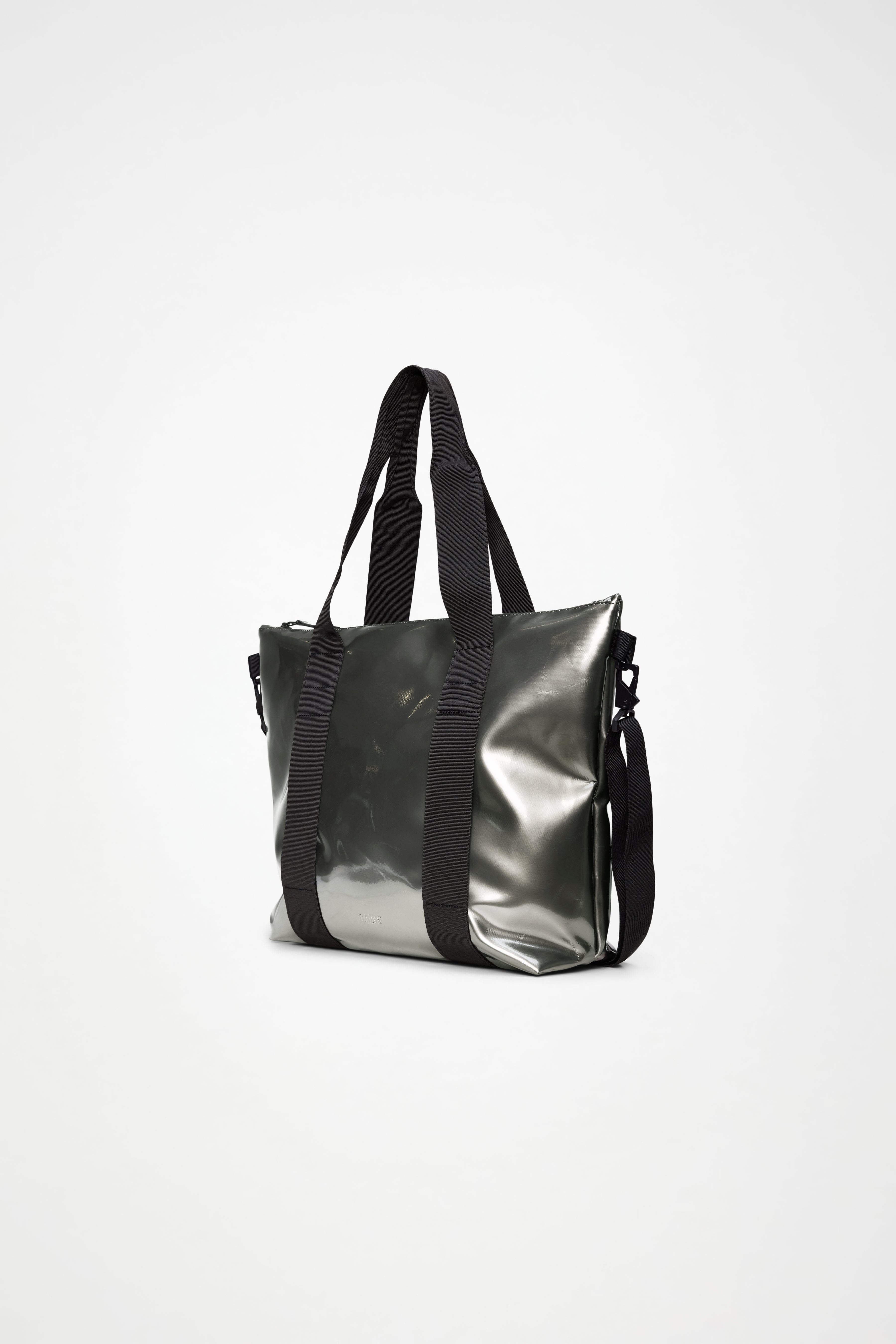RAINS Tote Bag Mini Raven 18.50L H36 x D13 x W46 cm Tote