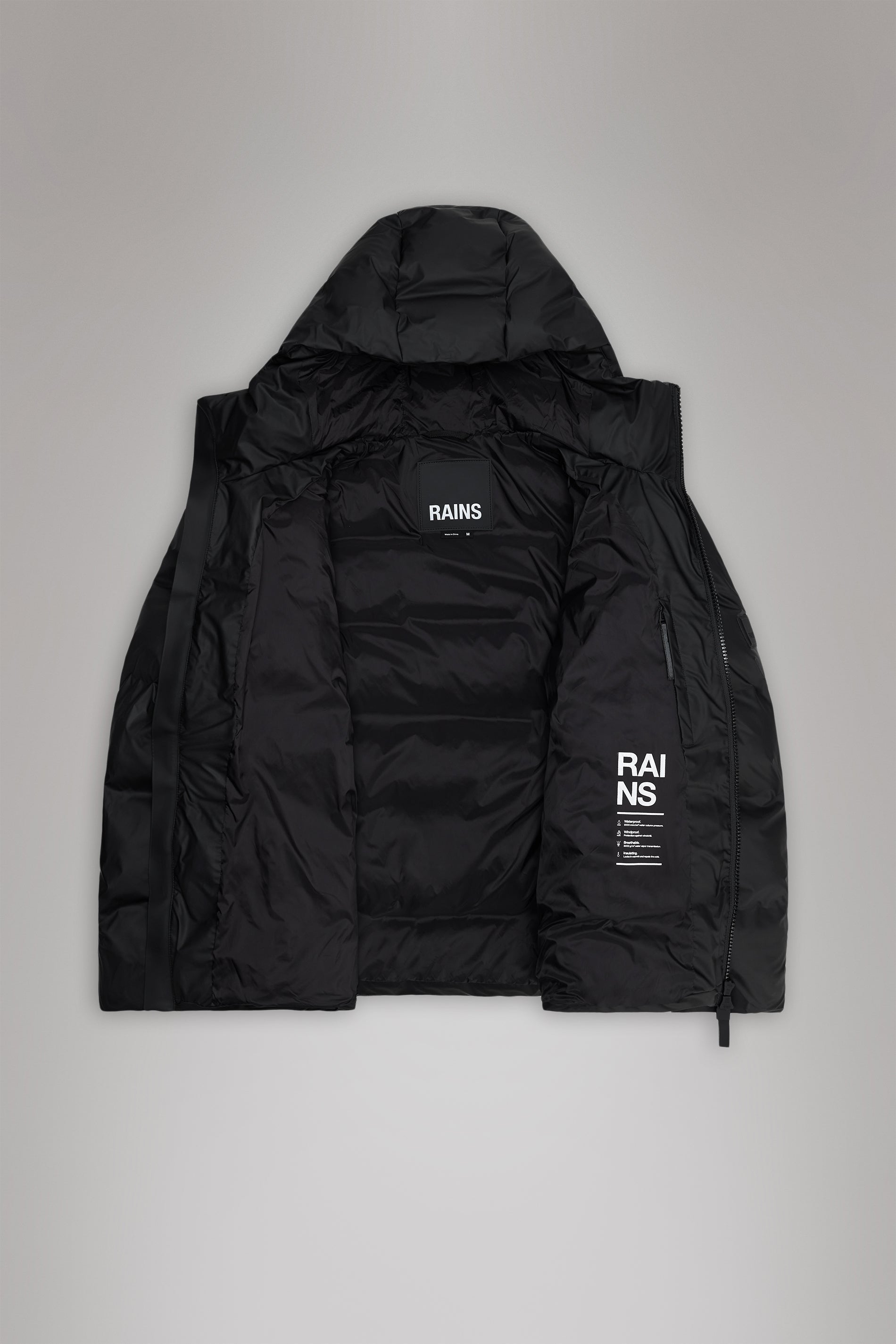 Rains Alta Puffer Jacket Drift Jacket