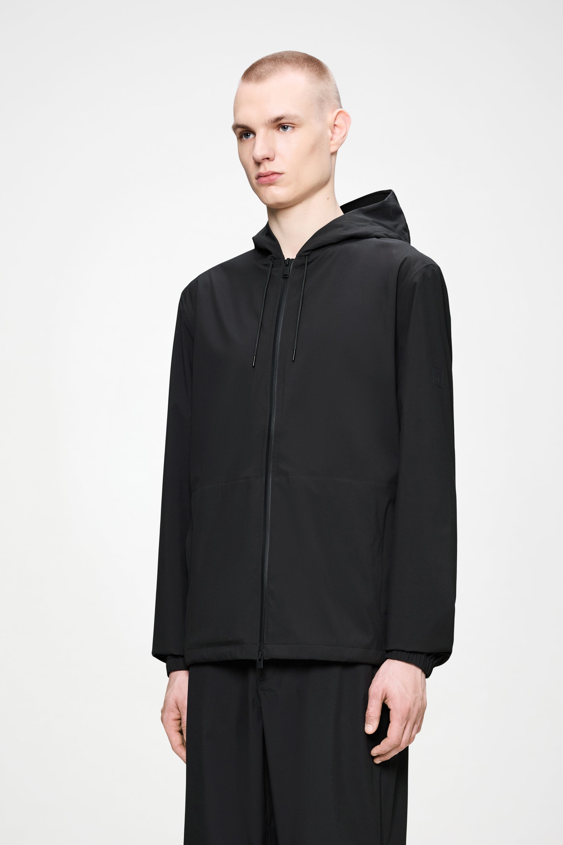 RAINS Suva Hardshell Jacket Black Jacket