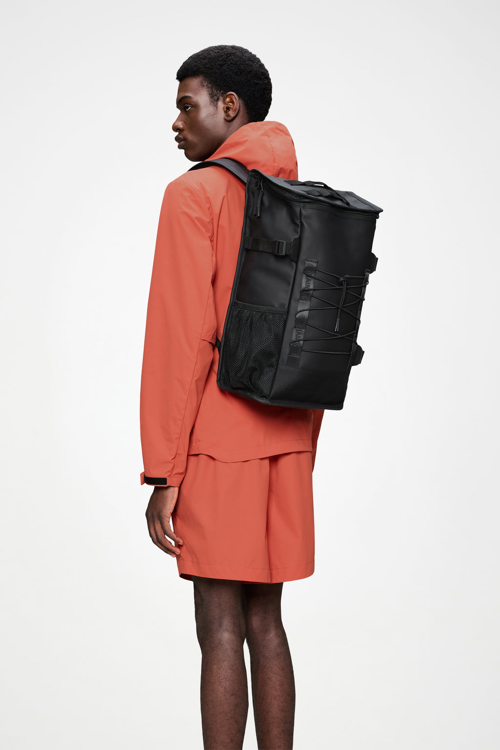 rains msn large backpack in black Rains 13300 MSN unisex waterproof large backpack in black