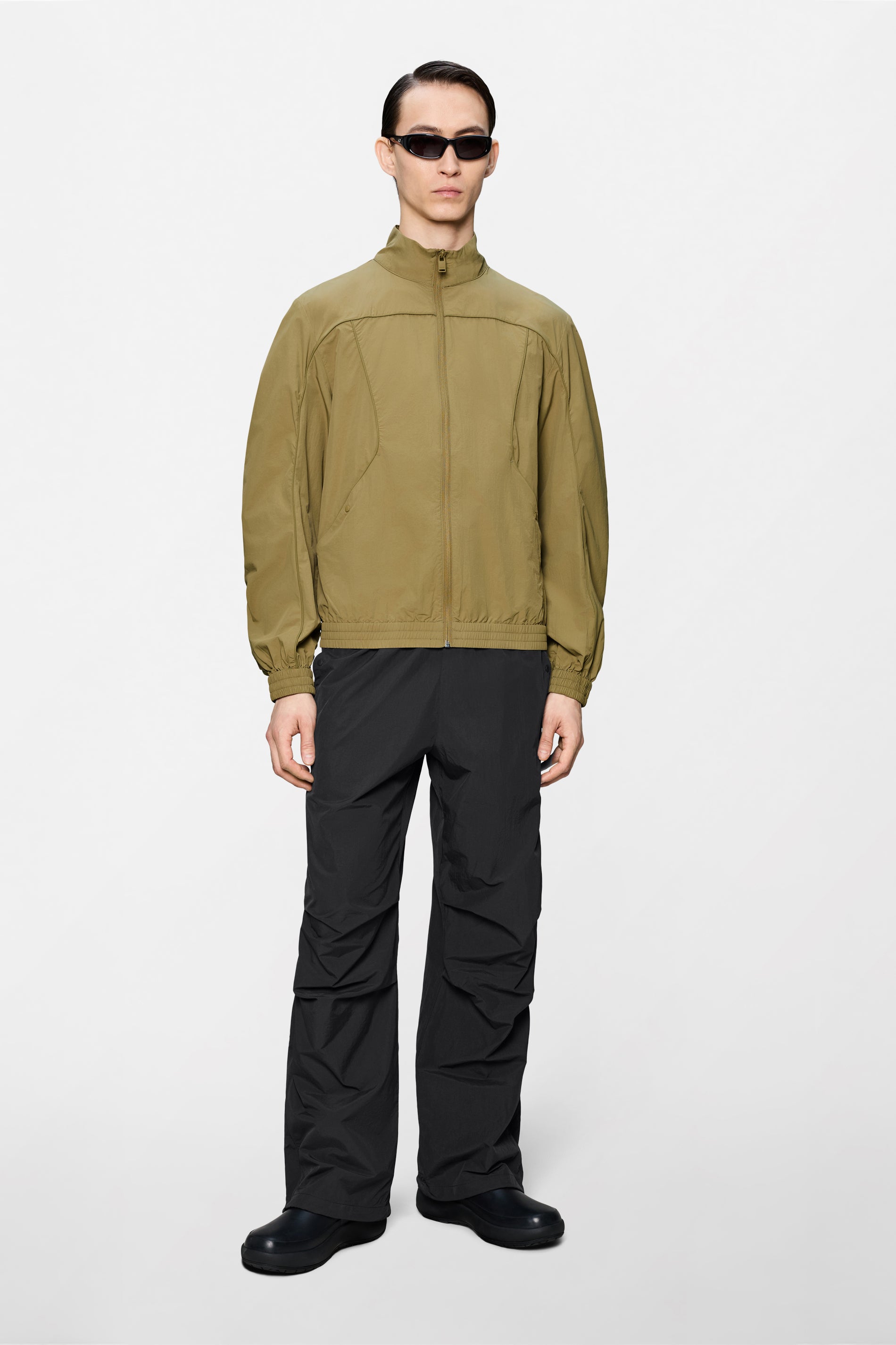 RAINS Cooldown Track Top Fawn Jacket