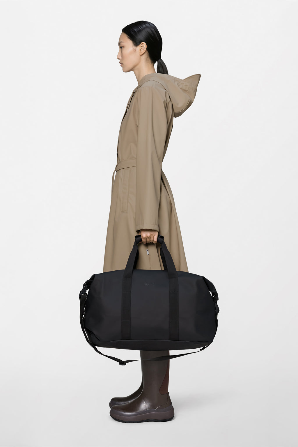 Rains® Hilo Weekend Bag in Black for $125
