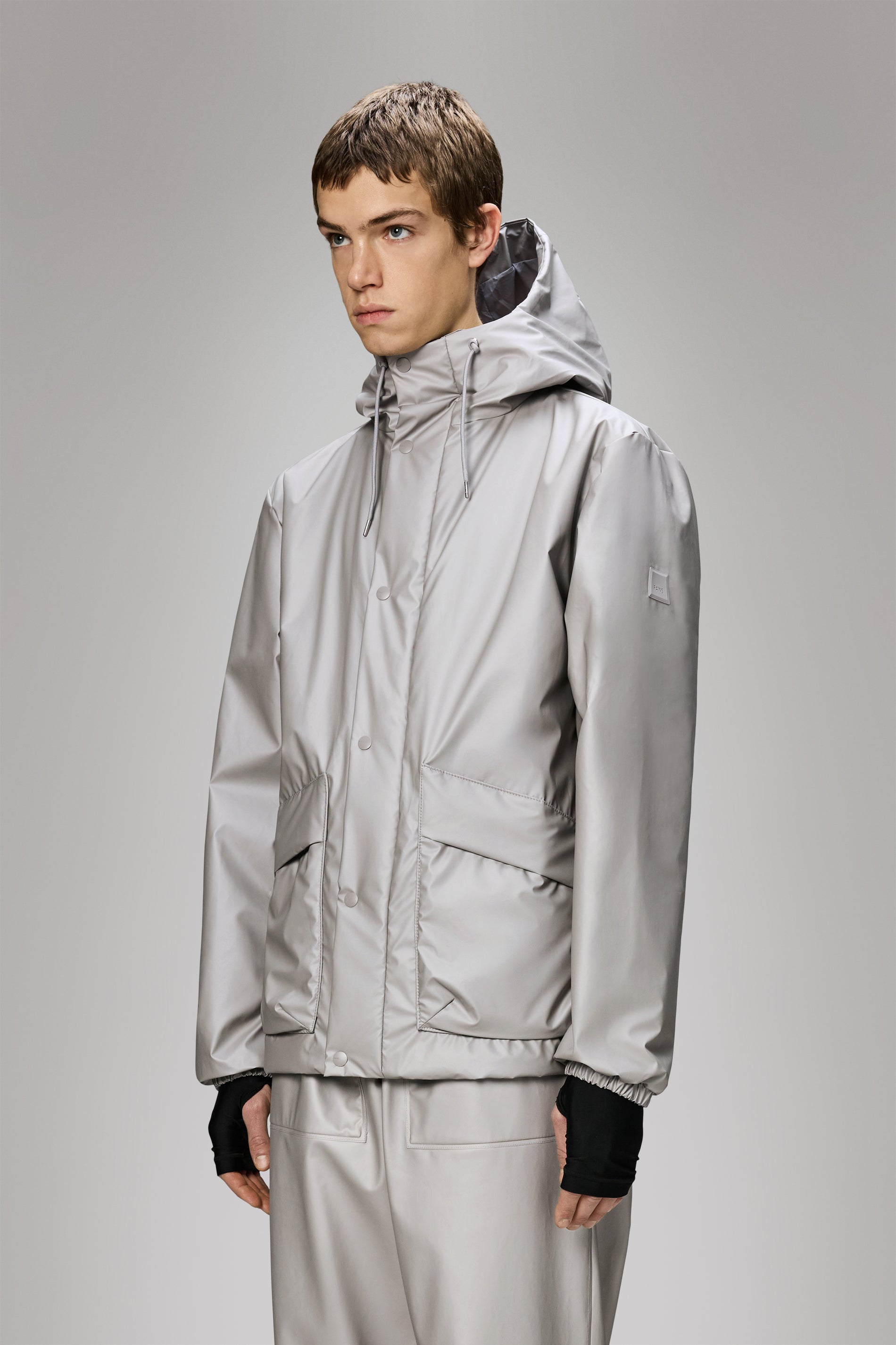 RAINS Lohja Insulated Cargo Jacket Nimbus Jacket