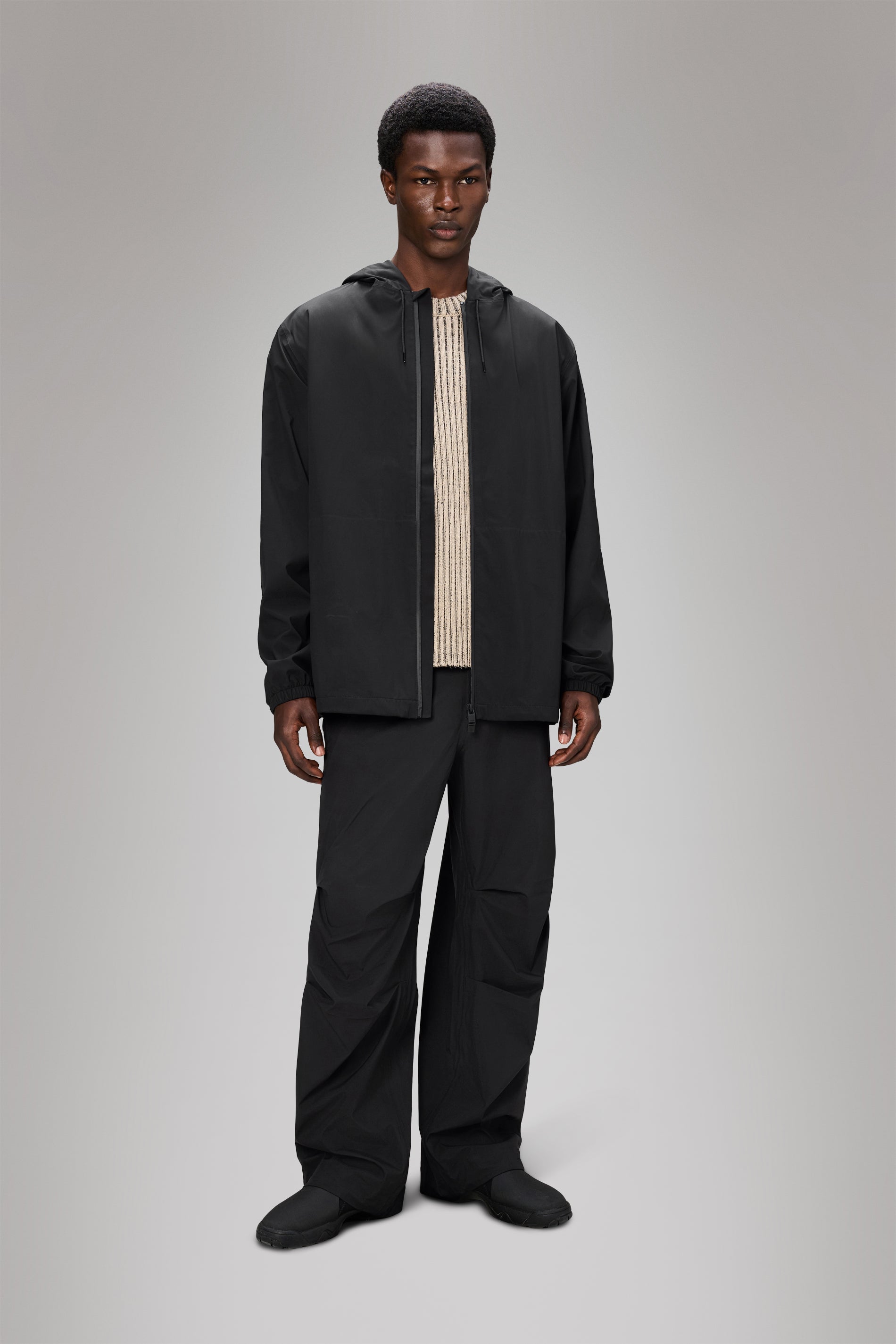 RAINS Suva Hardshell Jacket Black Jacket