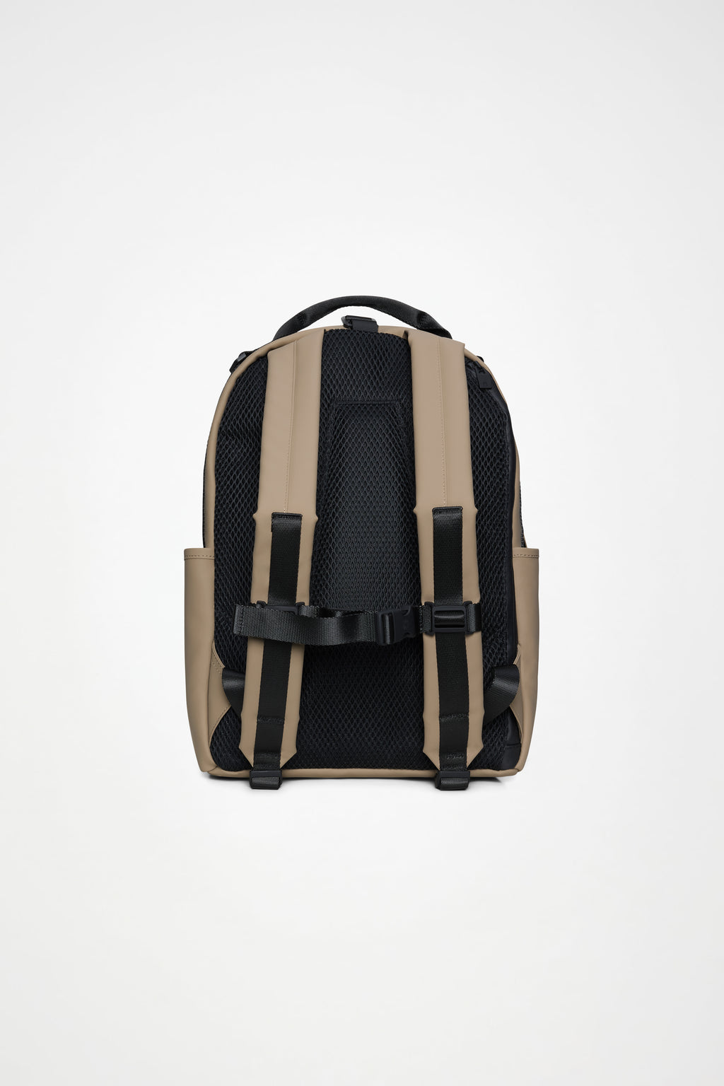 Rains® Clip Front Backpack in Beige for $160