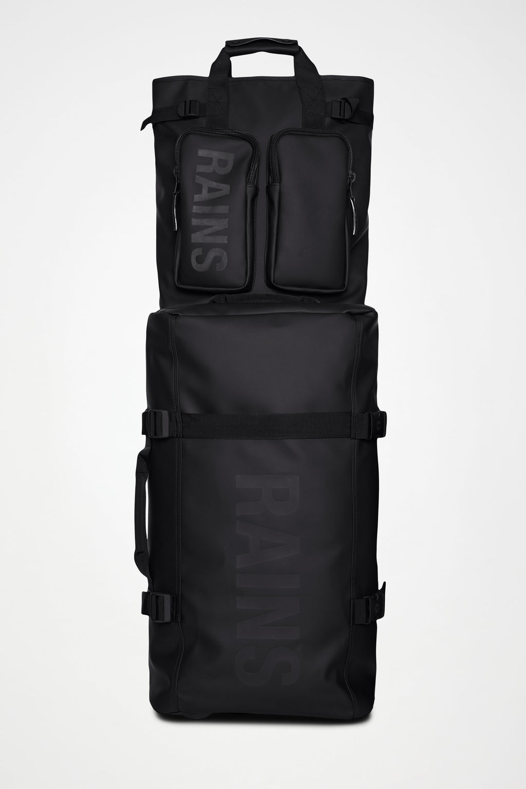 Rains® Texel Tote Backpack in Black for $180