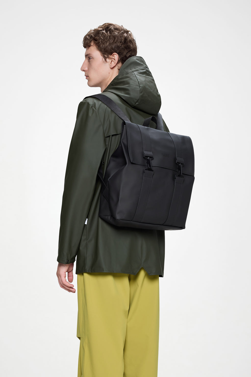 Rains® MSN Bag in Black for $125