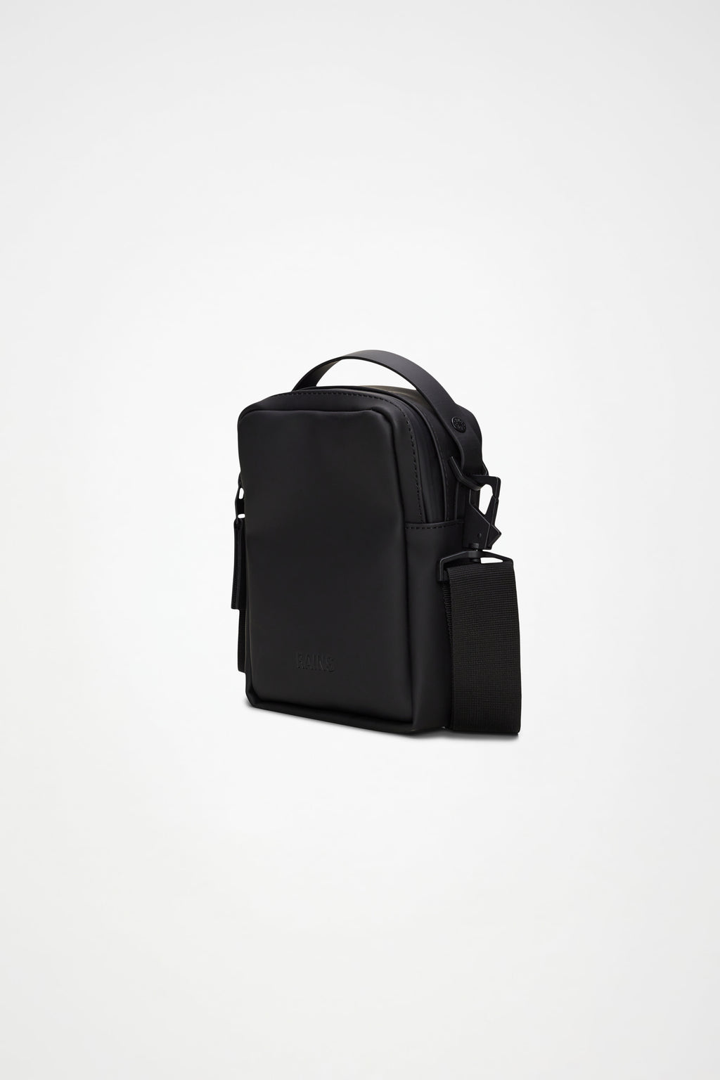 Rains® Reporter Box Bag in Black for $125