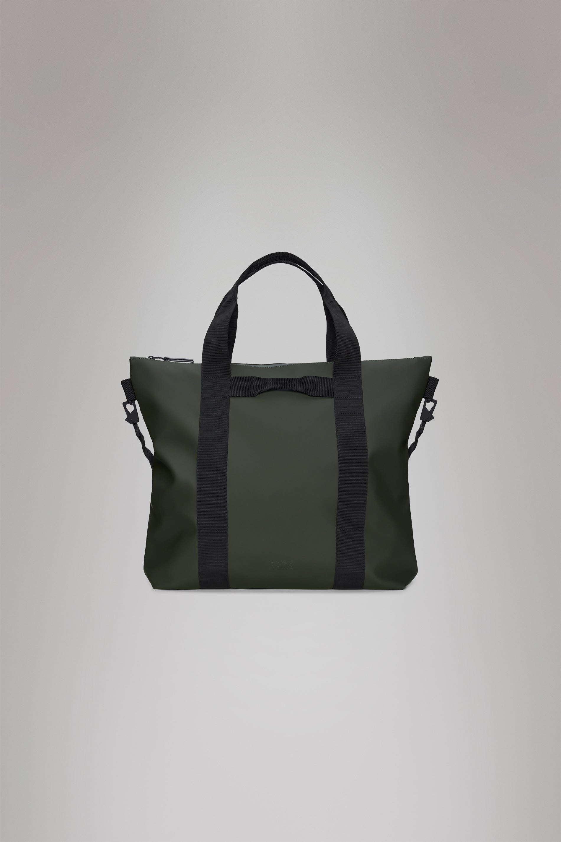 RAINS Tote Bag Green 23L H46 x D10 x W49 cm Tote