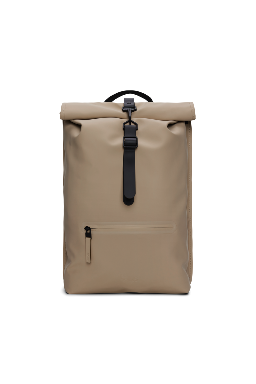 Rains® Rolltop Rucksack in Black for $150