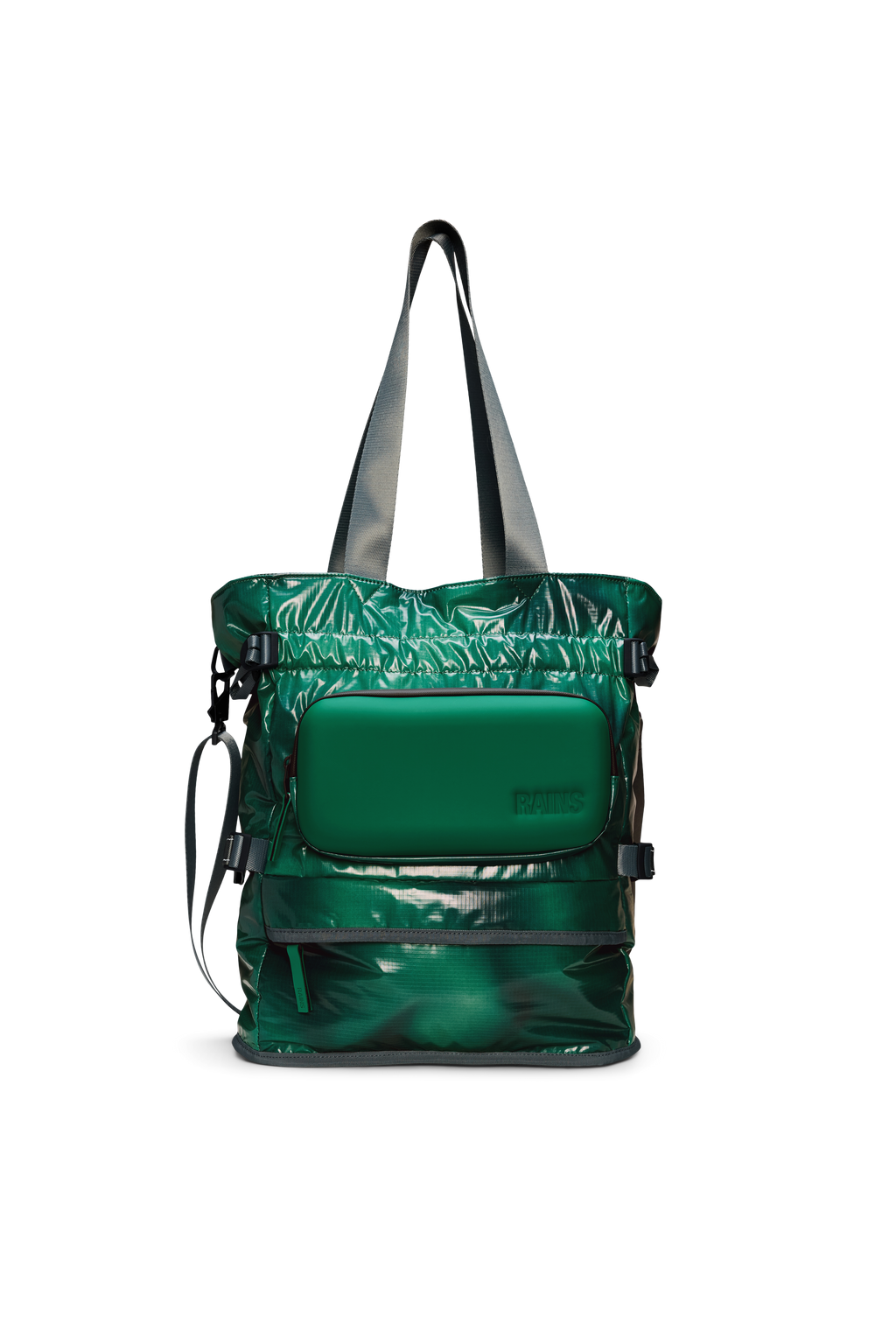 Rains® Sibu Shield Tote Bag in Black for $160 | Free Shipping