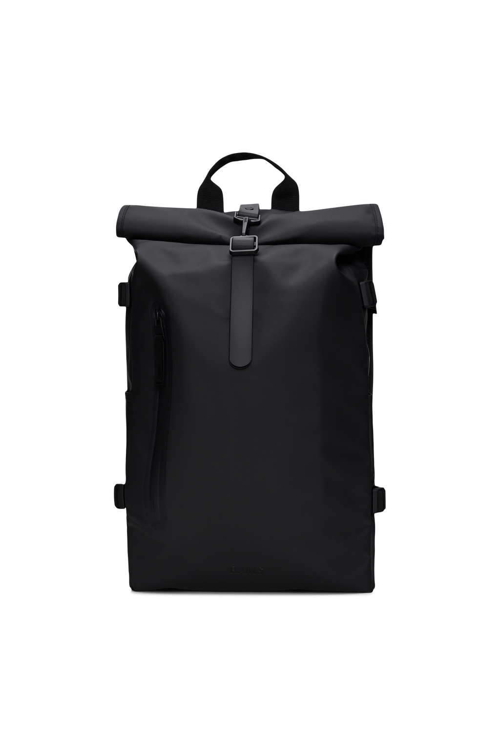 【関税込み】Rolltop Rucksack W3 Backpack - RAINS - Synthetic Rains® Rolltop Rucksack Large in Black for $175 | Free Shipping