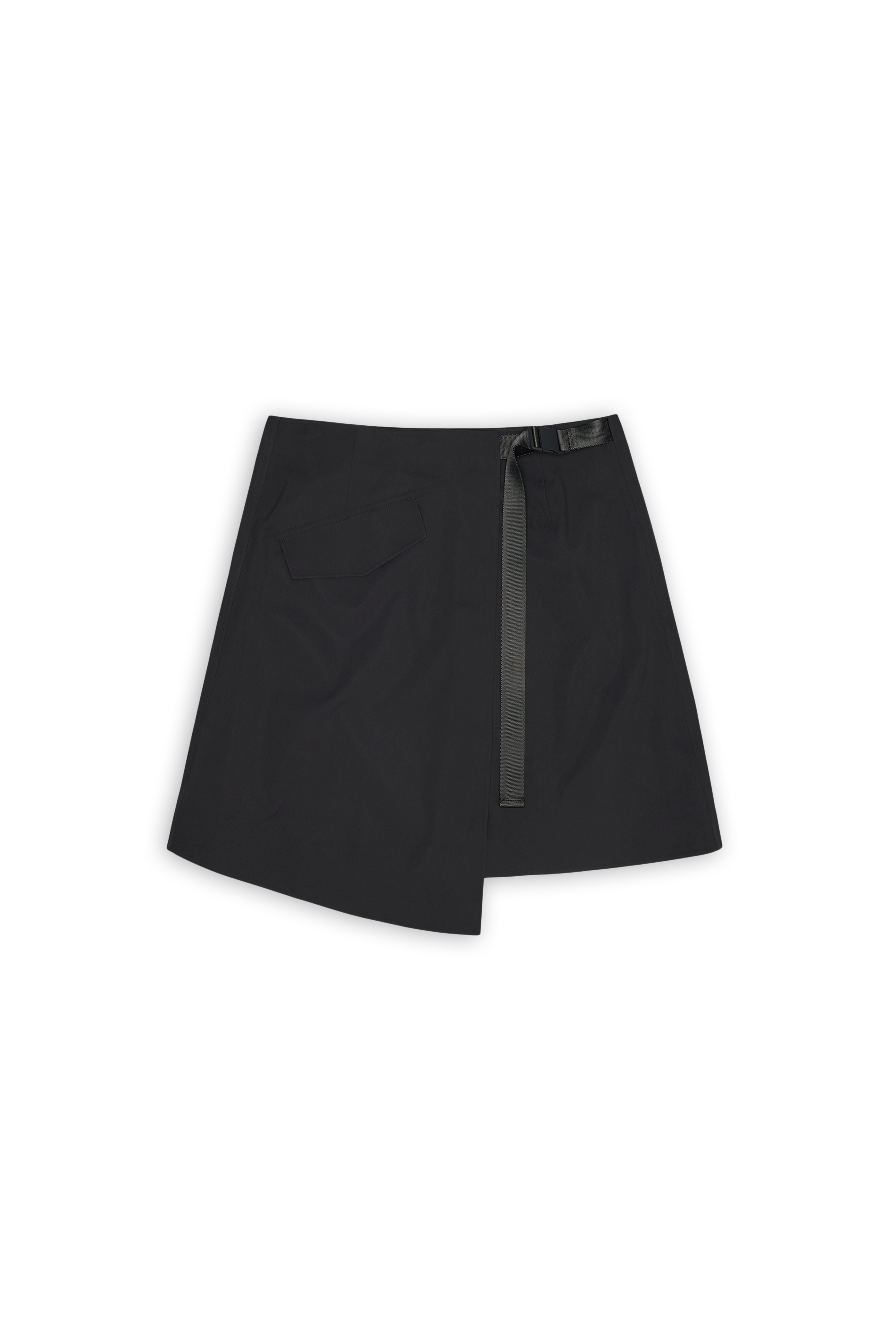 RAINS Suva Hardshell W Skirt Black Skirt