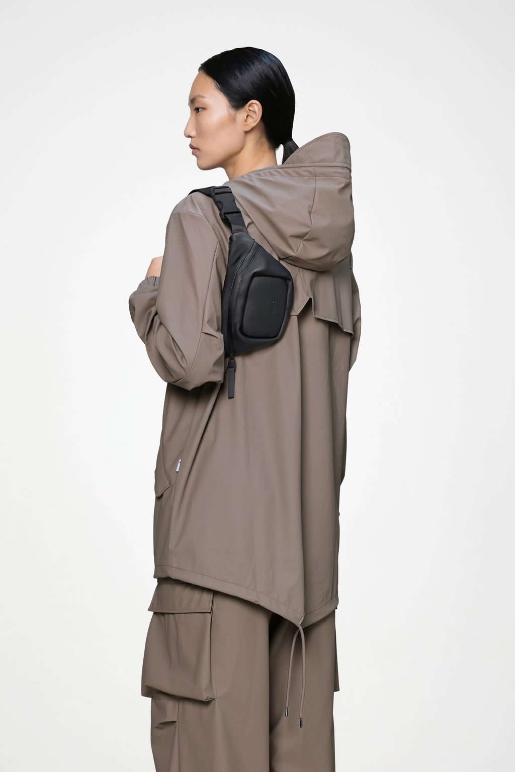 Rains® Bum Bag Micro in Black for $65