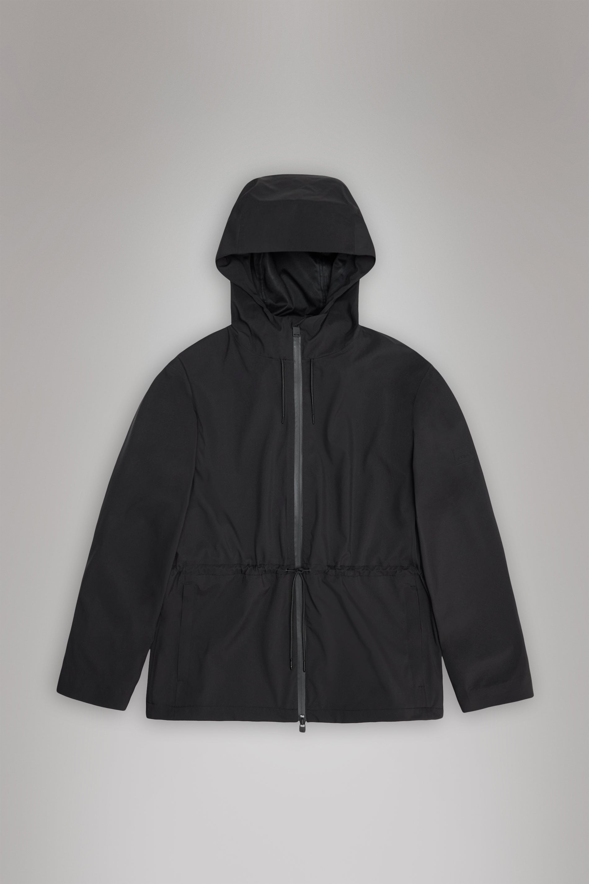 RAINS Suva Hardshell String W Jacket Black Jacket