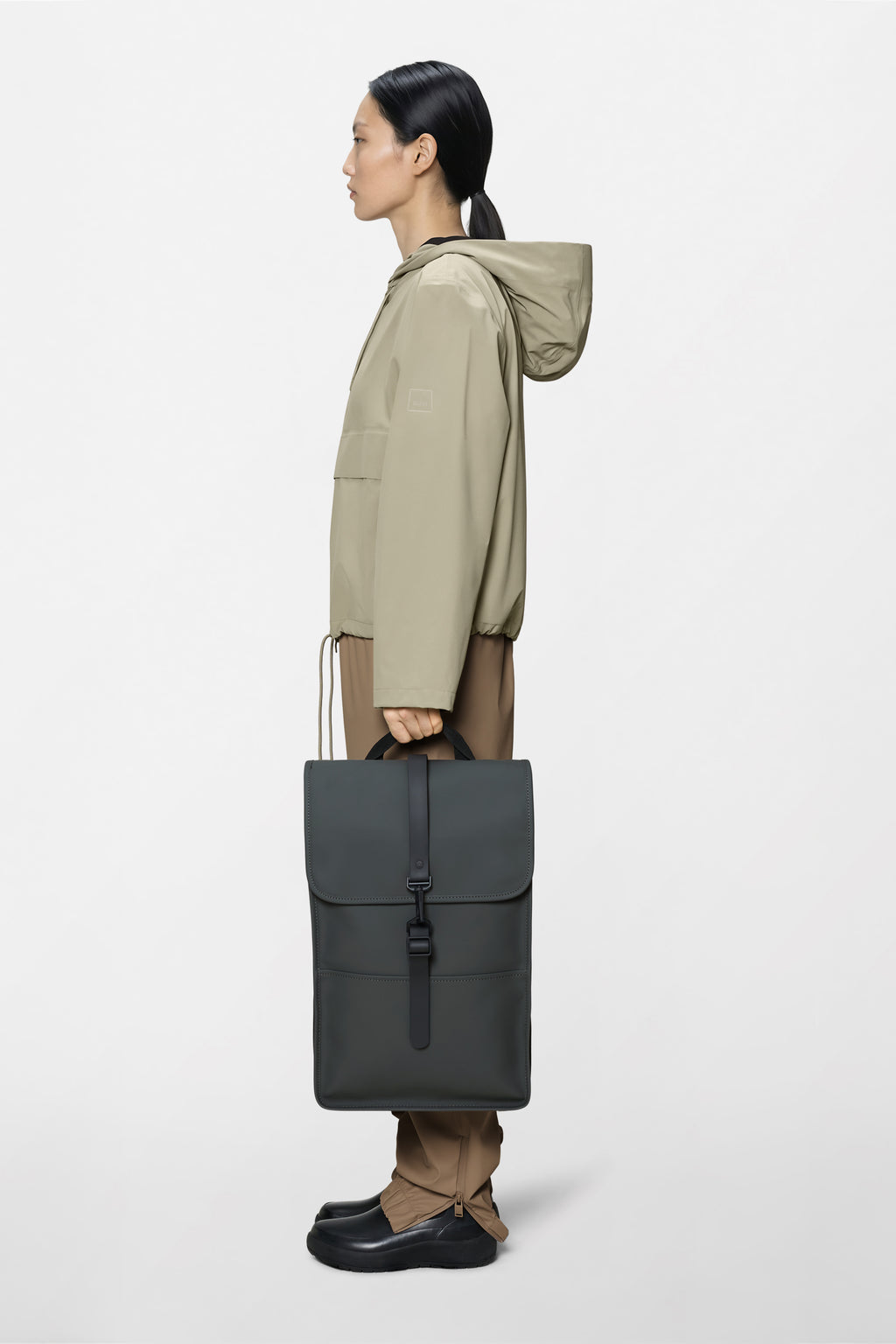 Rains® Backpack in Dark Grey for $140