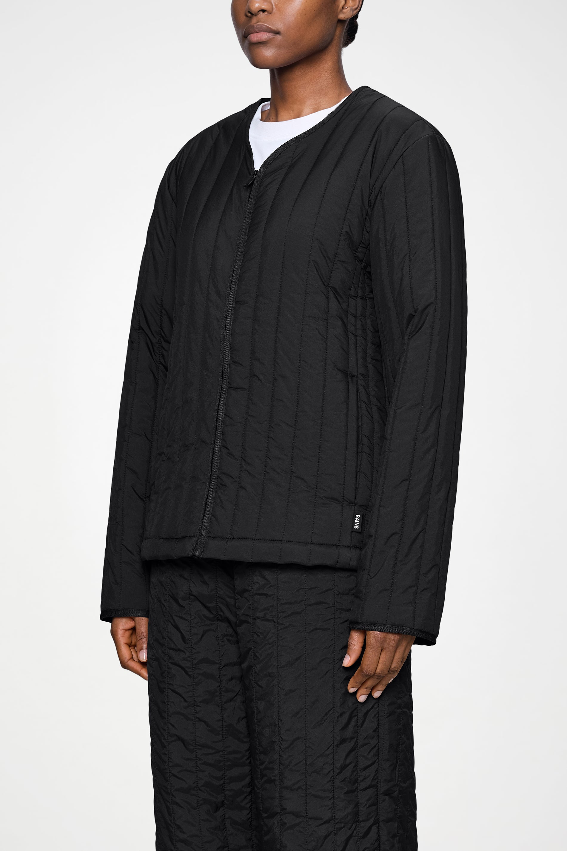 RAINS Banja Liner Jacket Black Jacket