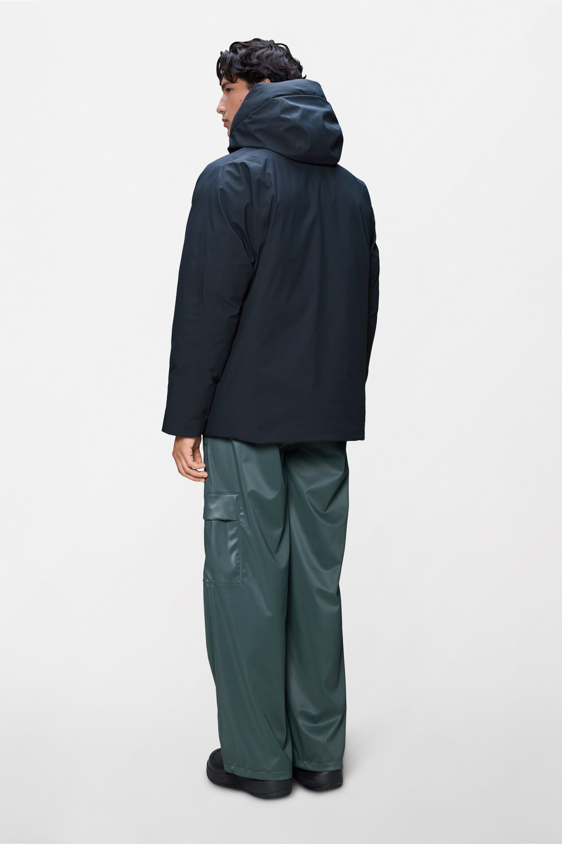 RAINS Sarna Puffer Jacket Navy Jacket