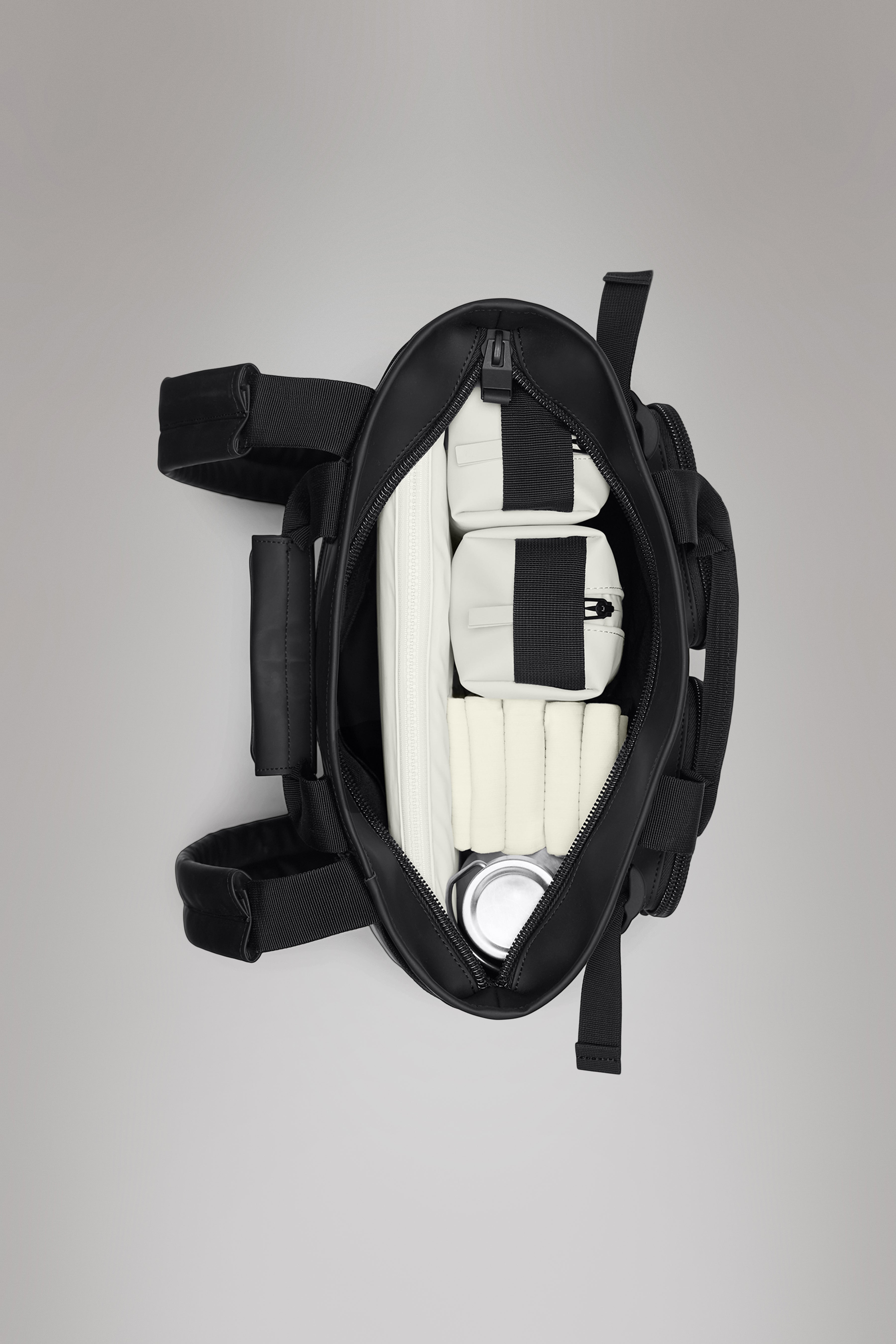 RAINS Texel Tote Backpack Black Backpack