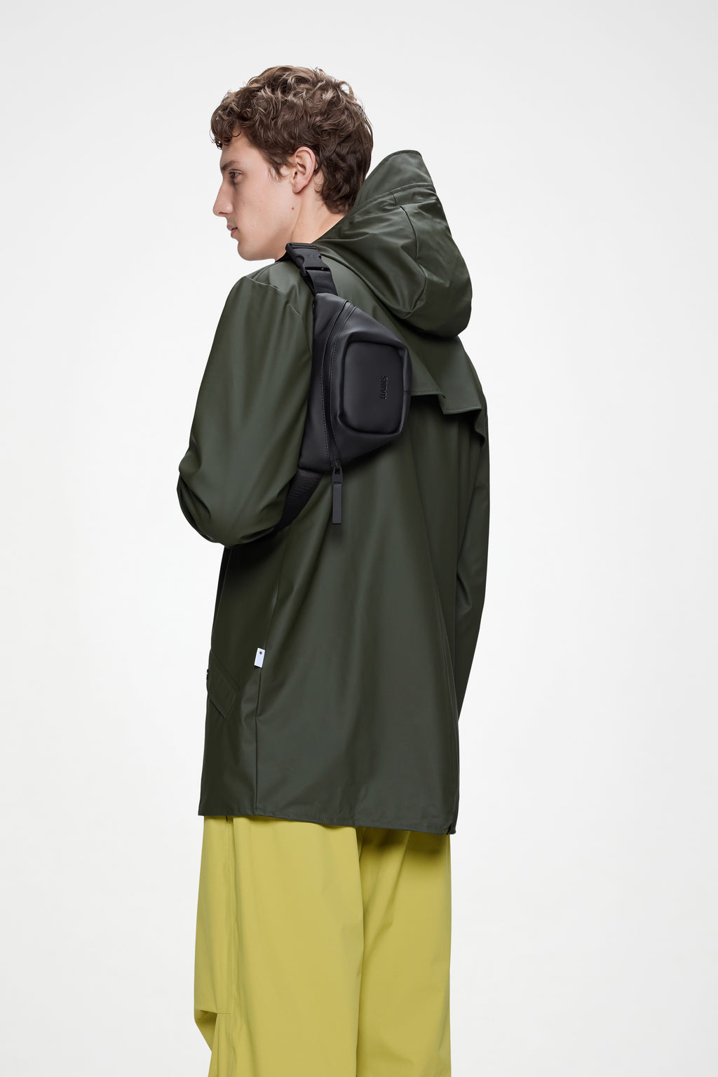 Rains® Bum Bag Micro in Black for $65