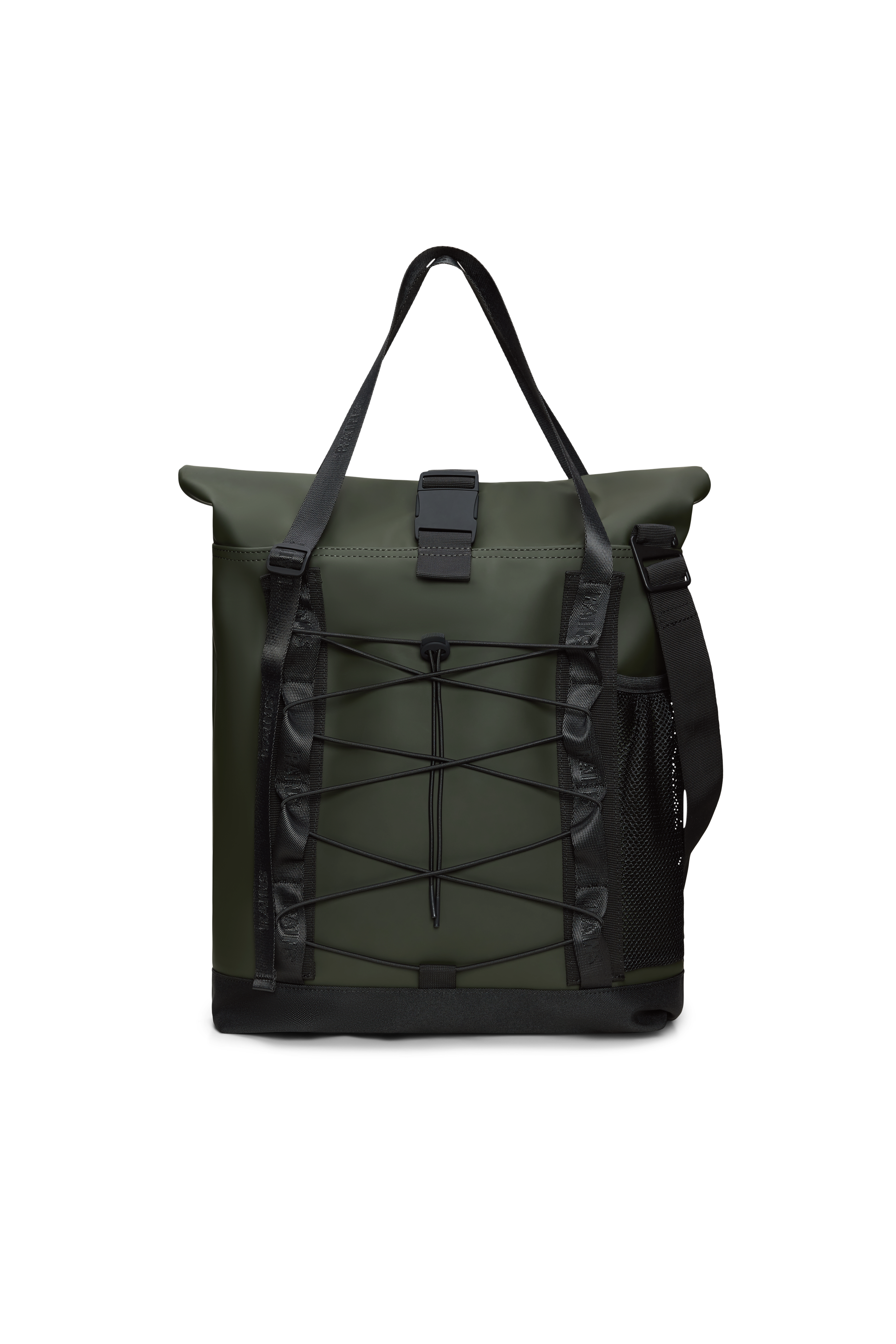 RAINS Trail Rolltop Tote Bag Green 25L H47 x D13 x W35 cm Tote