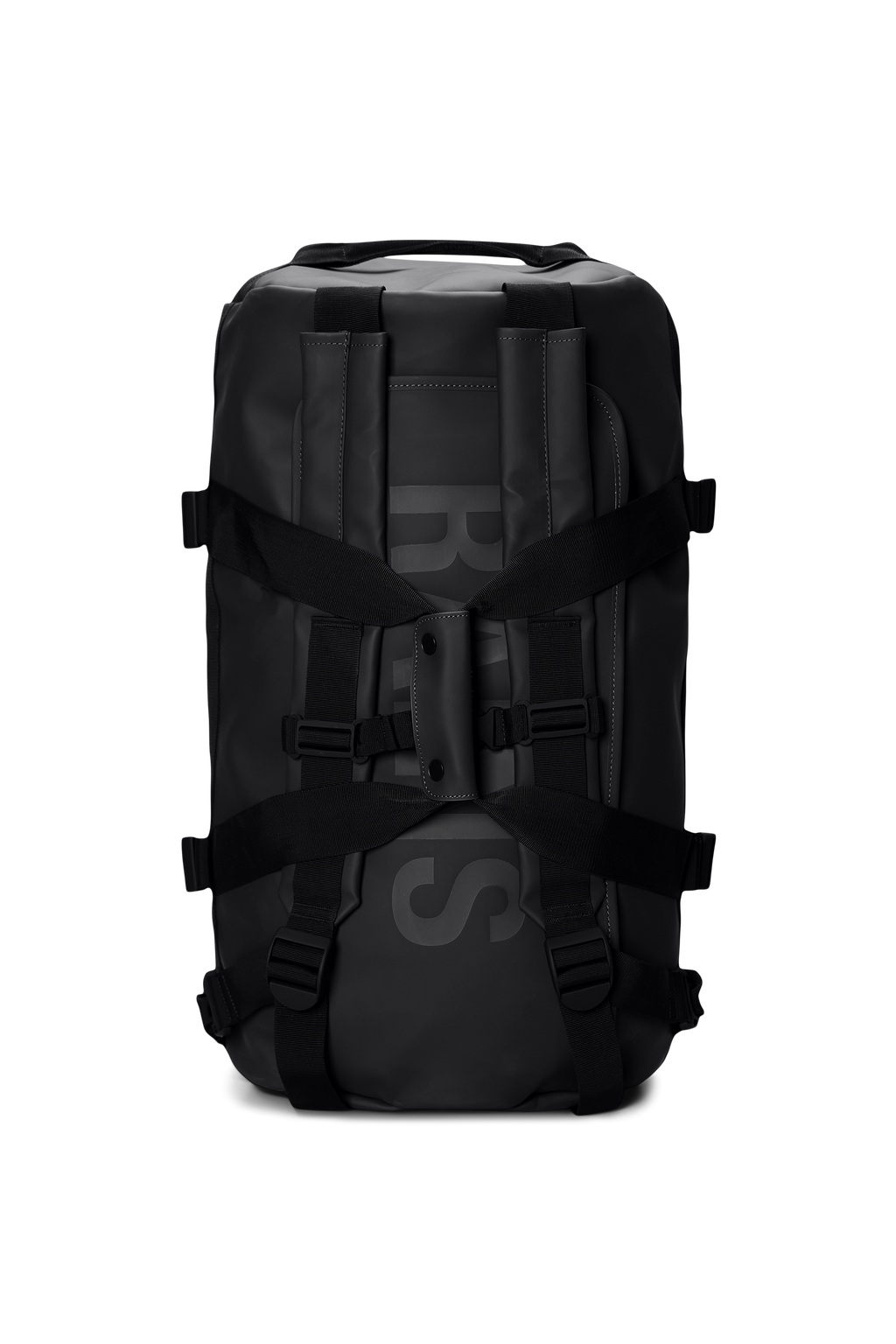 duffle bag alternate color black waterproof duffle bag rains Rains® Texel Duffel Bag in Black for $225