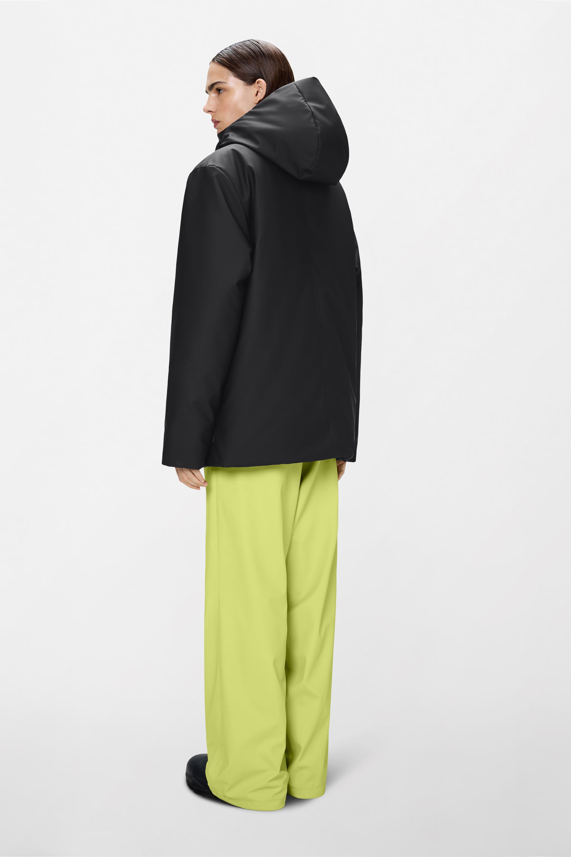 RAINS Nome Parka Black Jacket