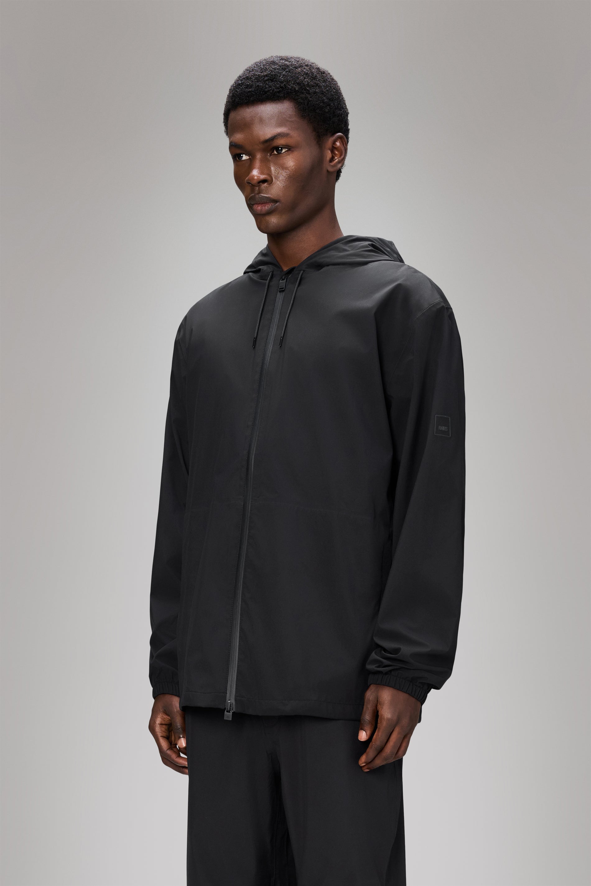 RAINS Suva Hardshell Jacket Black Jacket