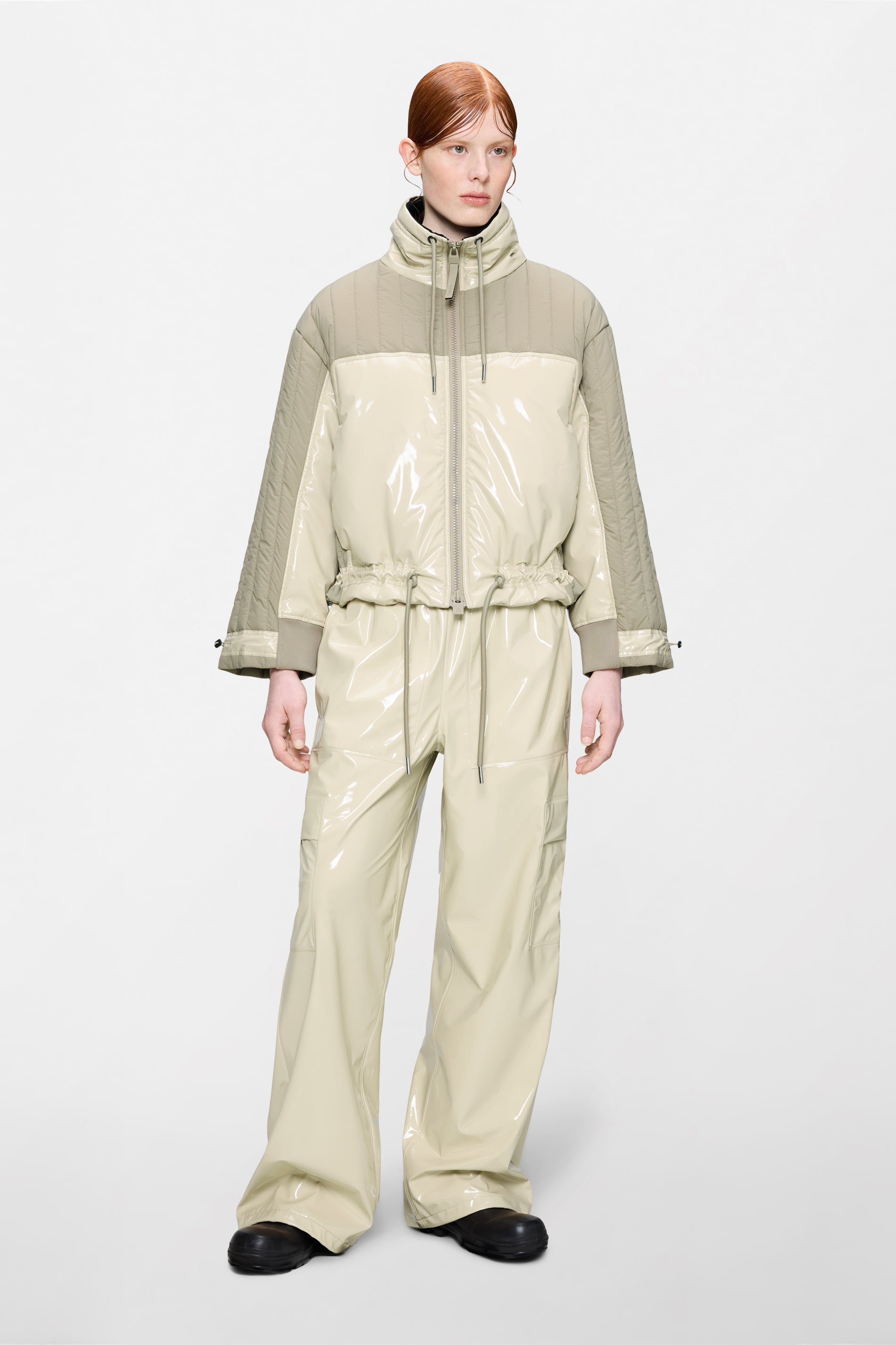 RAINS Koya Vision W Jacket Beige Jacket