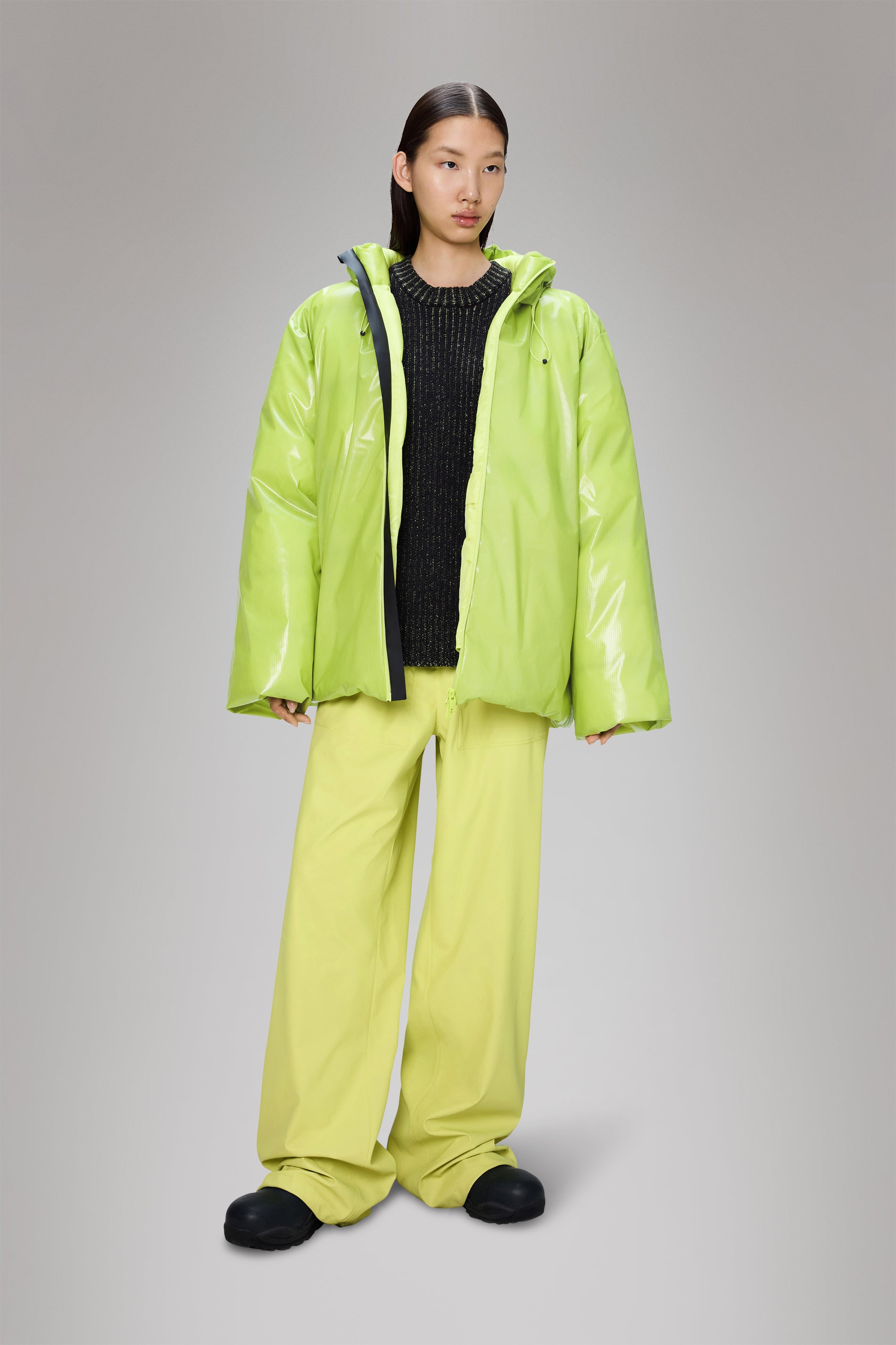 Rains Sibu Vision Puffer Jacket Acid Jacket