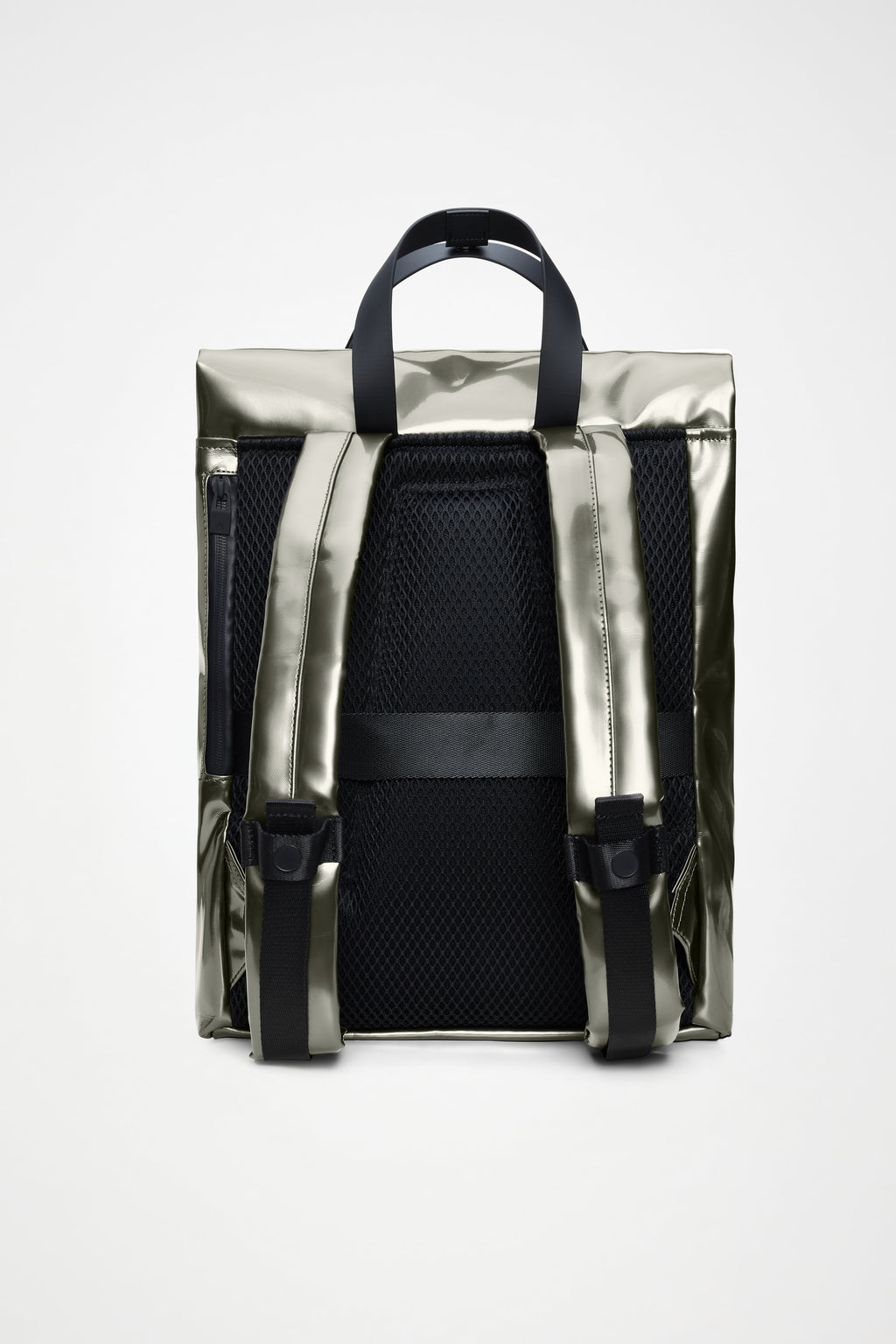 rains black tote backpack Rains® 2 Way Tote Backpack in Black for $140
