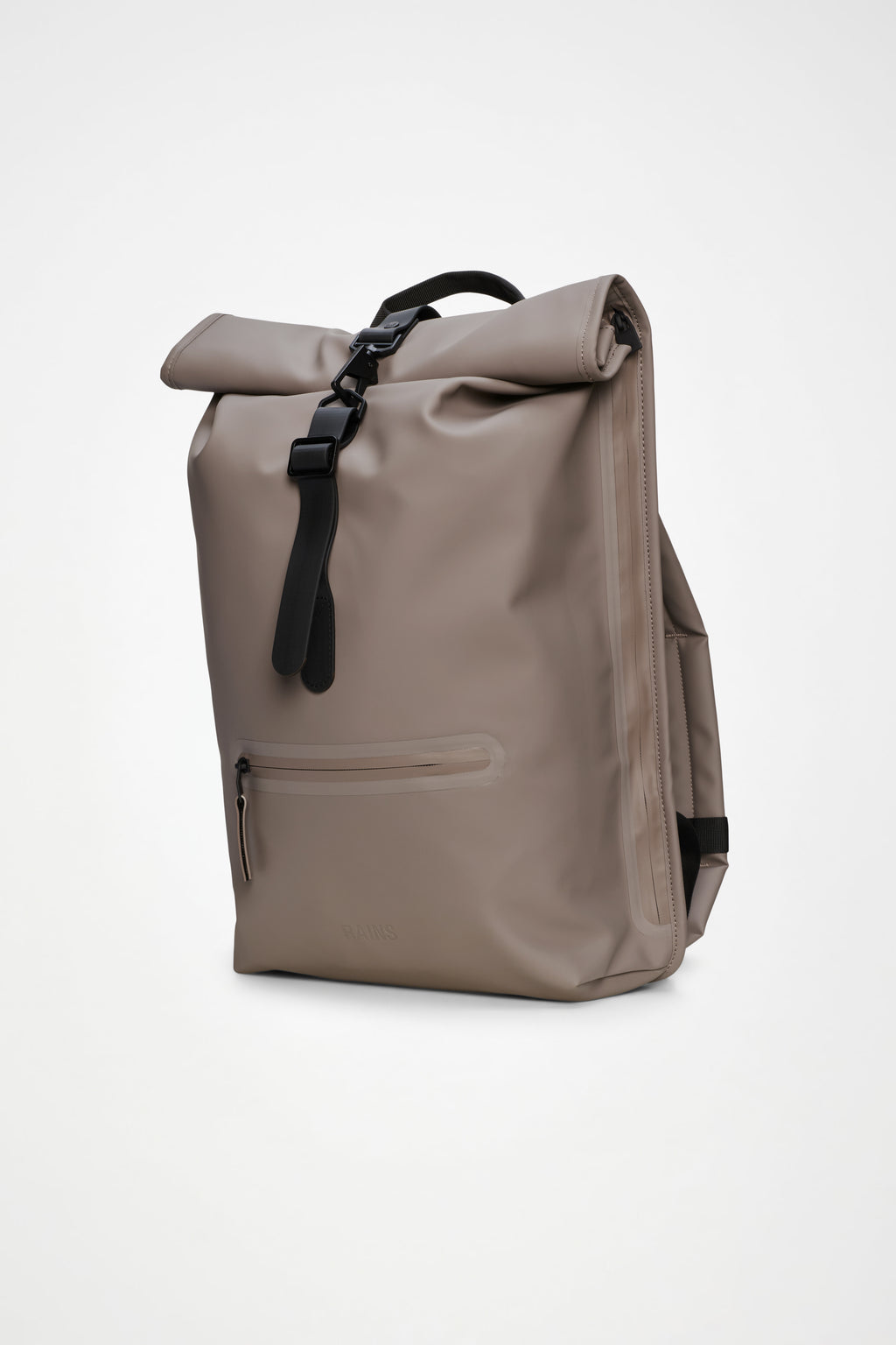 Rains® Rolltop Rucksack in Black for $150