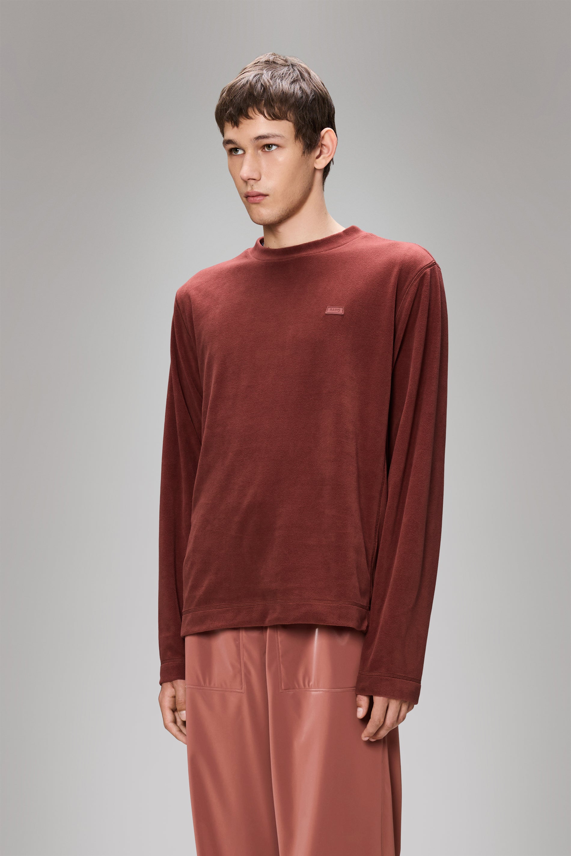 RAINS Addis Fleece Crewneck Honor Crew Neck