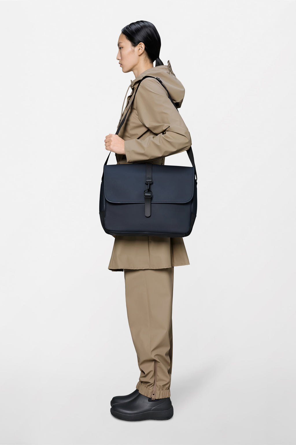 Rains® Messenger Bag in Black for $135