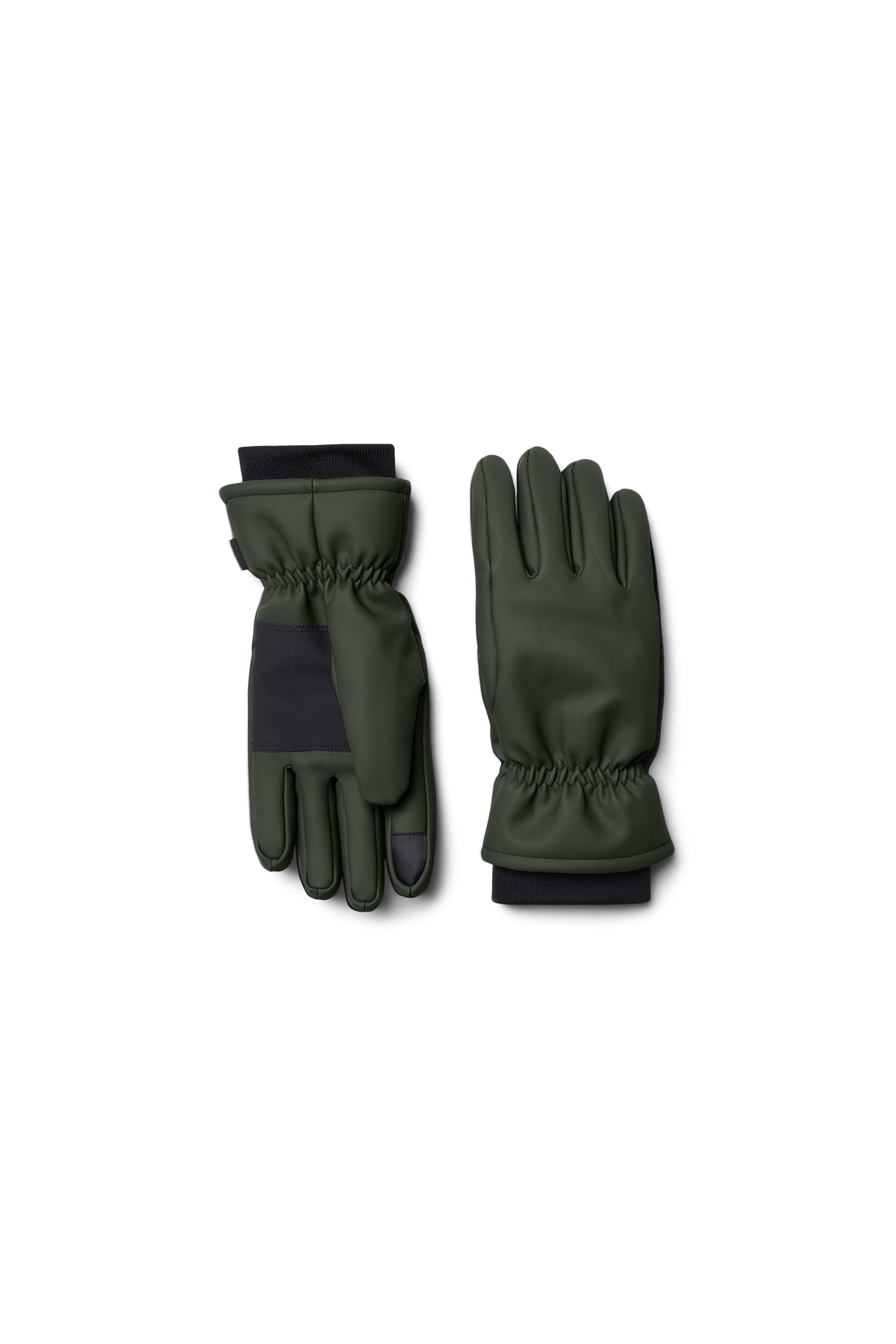 RAINS Insulated Gloves Green Gloves & Mittens