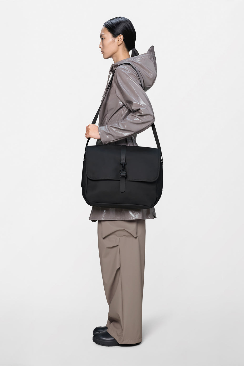 Rains® Messenger Bag in Black for $135