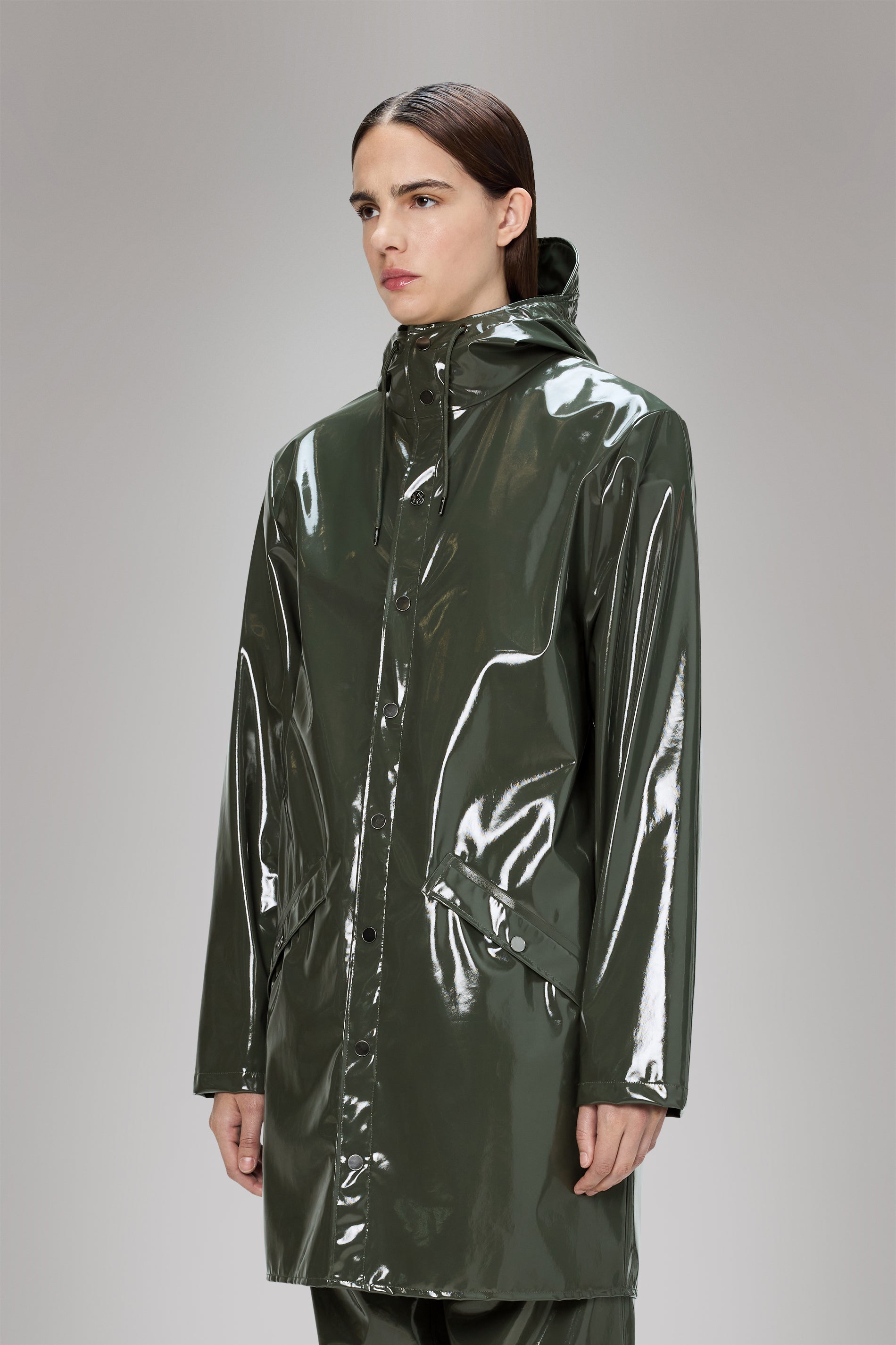 RAINS Long Jacket Swamp Jacket