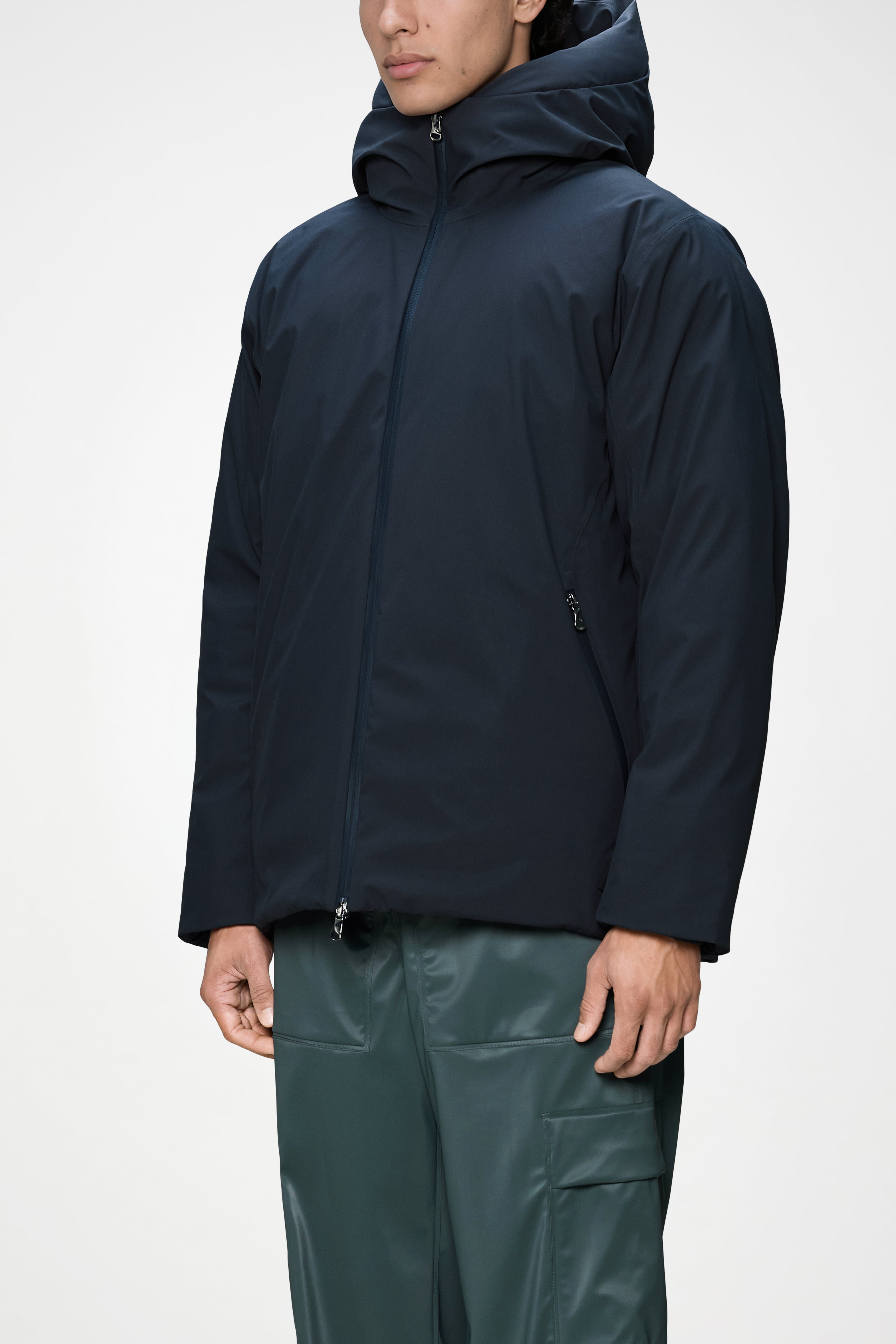 RAINS Sarna Puffer Jacket Navy Jacket