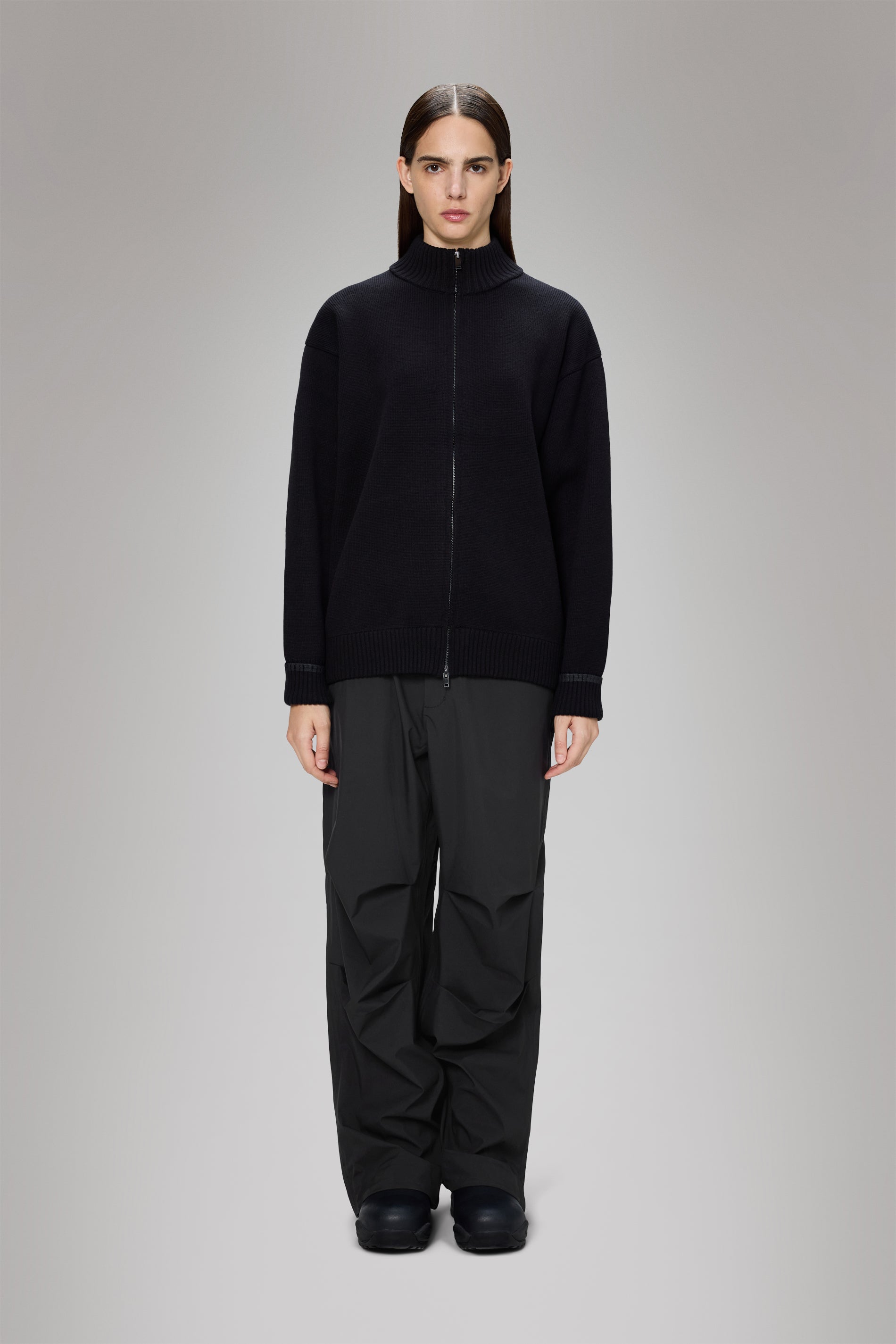 Sowa Knit Zip Cardigan