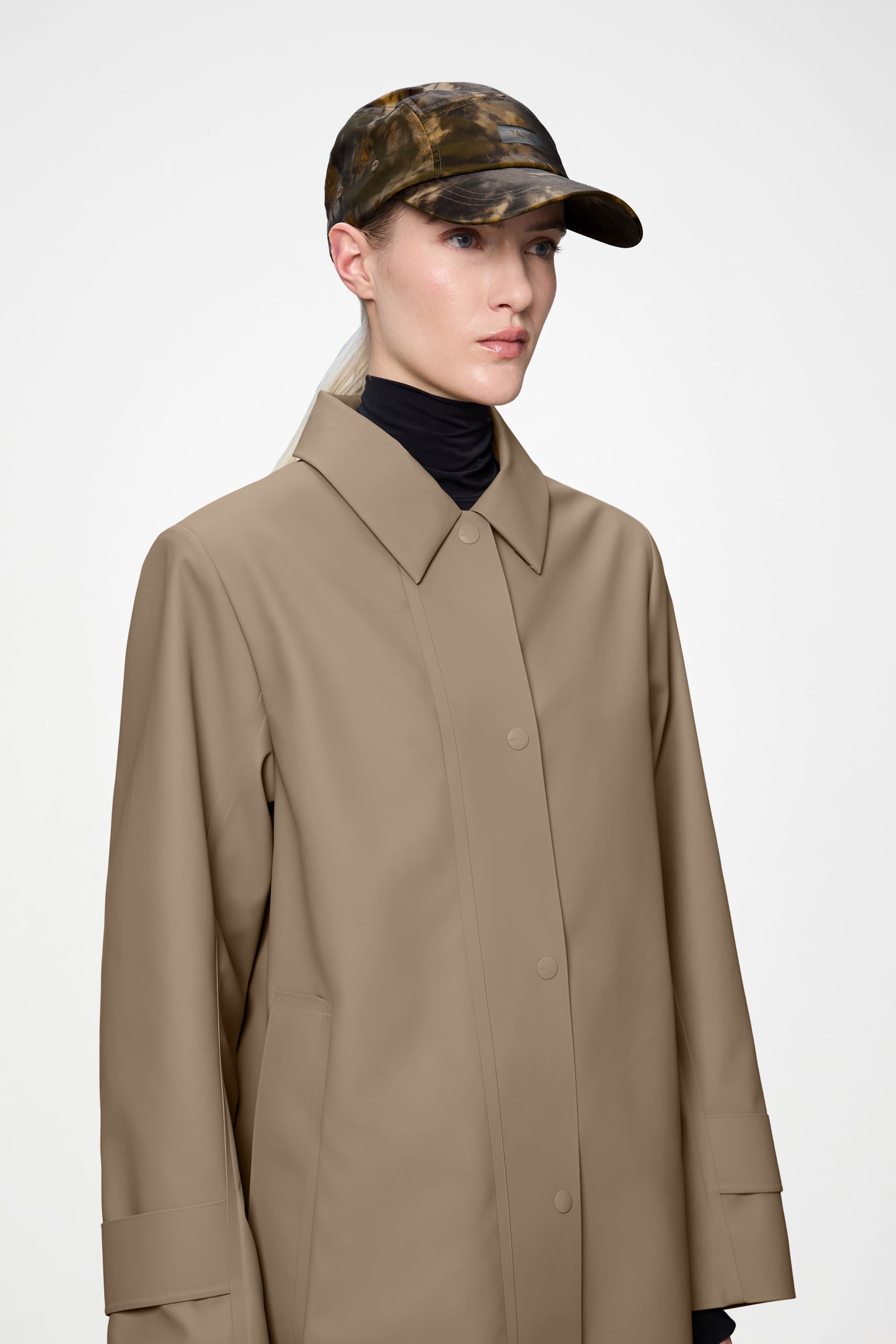 RAINS 5 Panel Cap Muddy Headwear