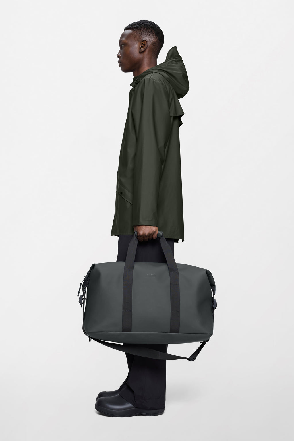 Rains® Hilo Weekend Bag in Black for $125