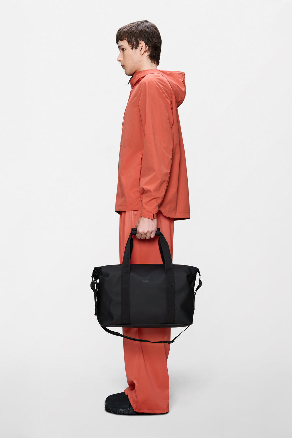 k11 hk rains weekend bag Rains® Hilo Weekend Bag Small in Black for $110