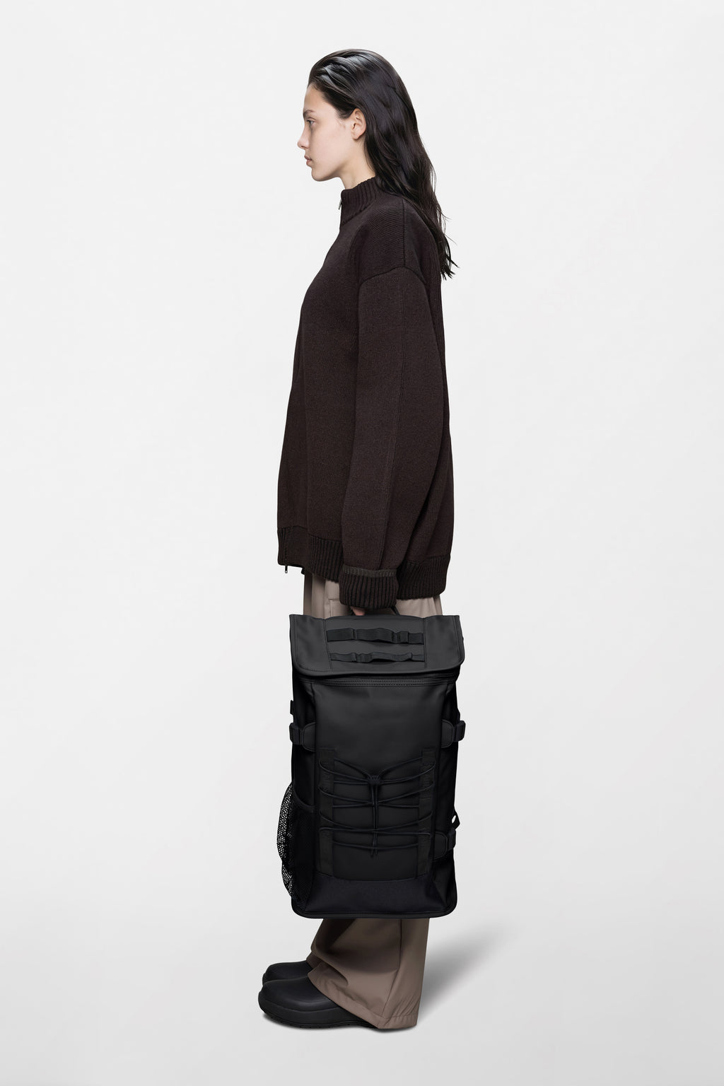 Rains® Trail Mountaineer Bag in Black for $175