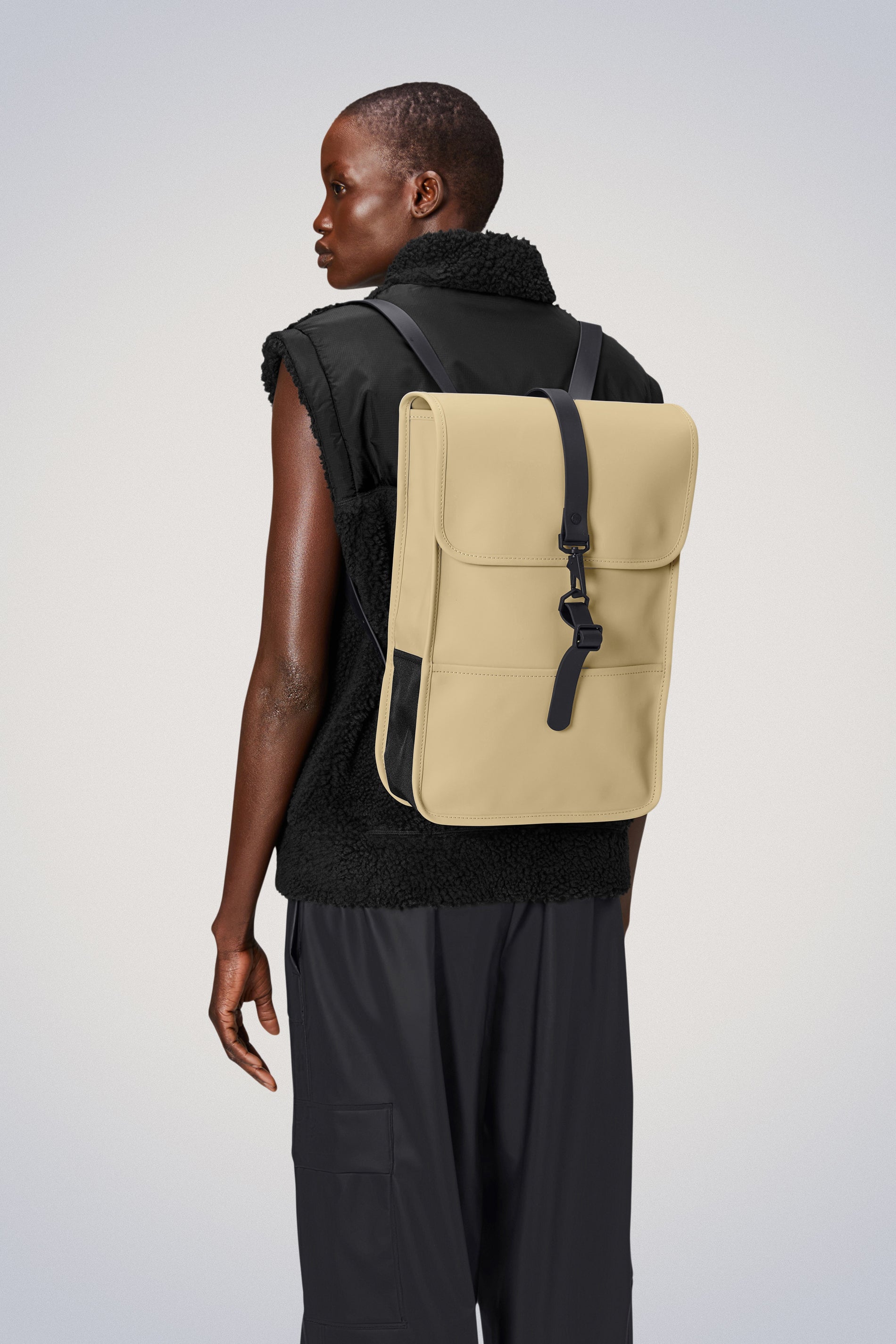 Rains® Backpack Mini in Sand for $110 | Free Shipping