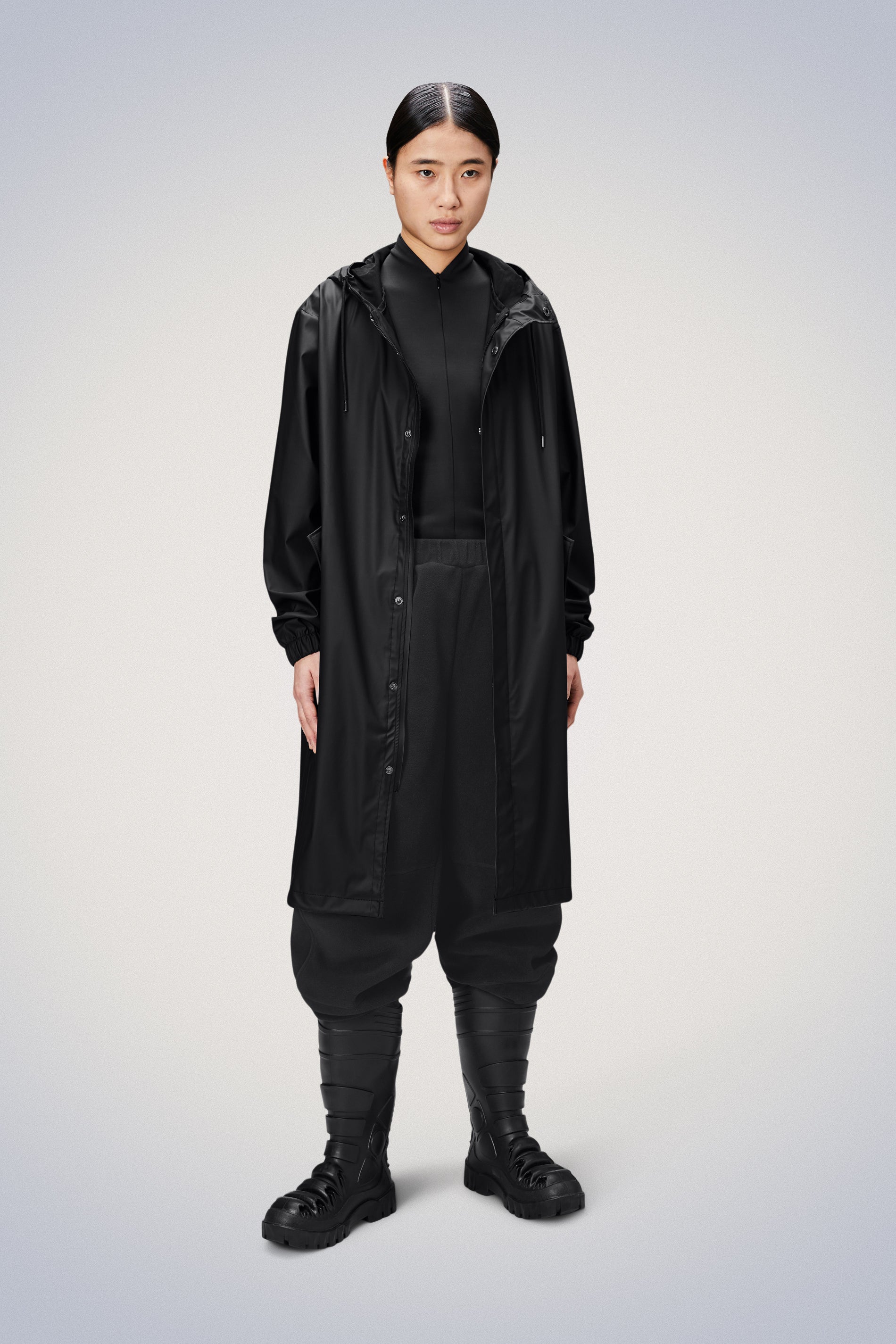 Rains® Fishtail Parka in Black for $155 | Free Shipping