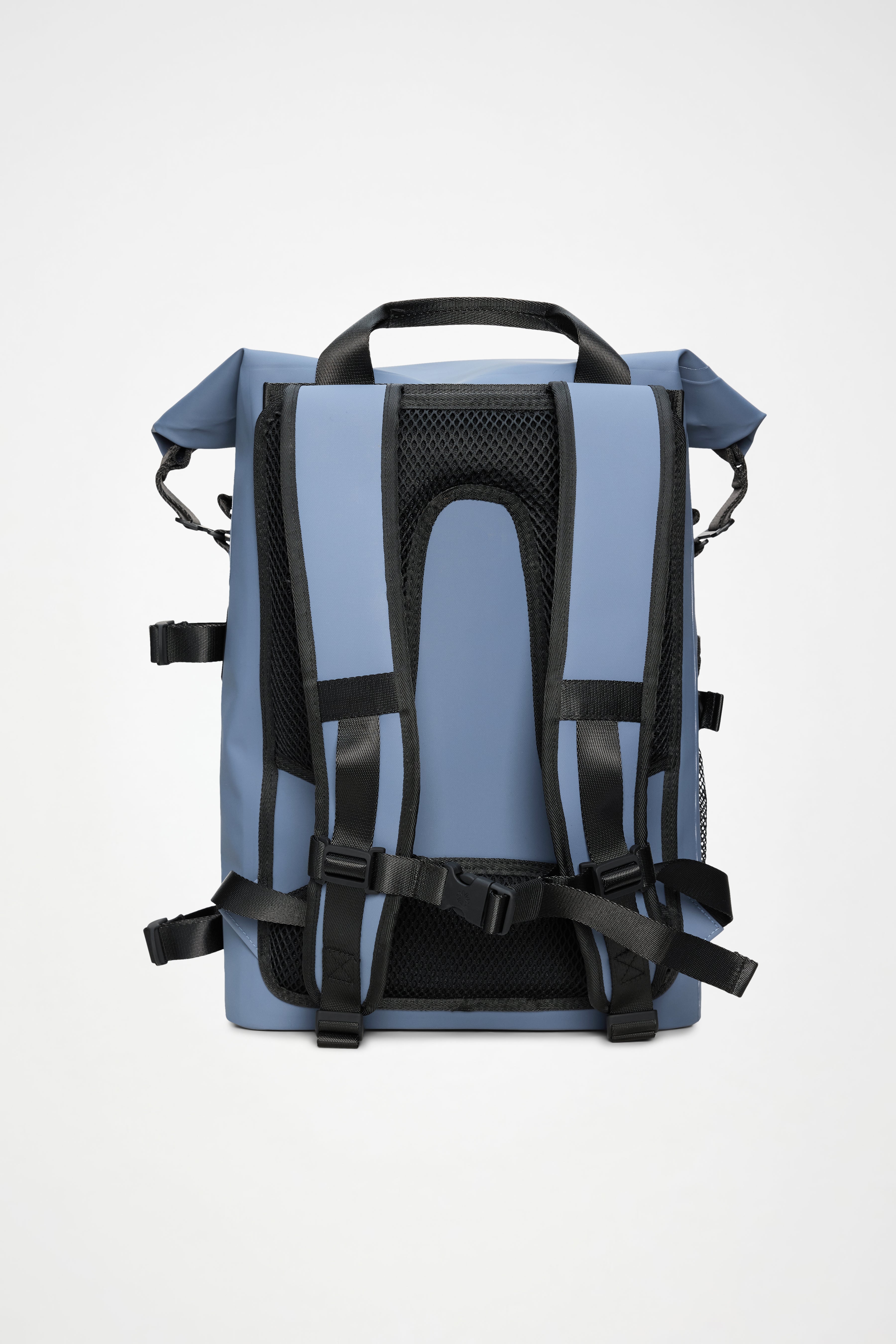 RAINS Deepwater Rolltop Rucksack Large Blue Dusk 31L H46 x D16 x W32 cm Backpack