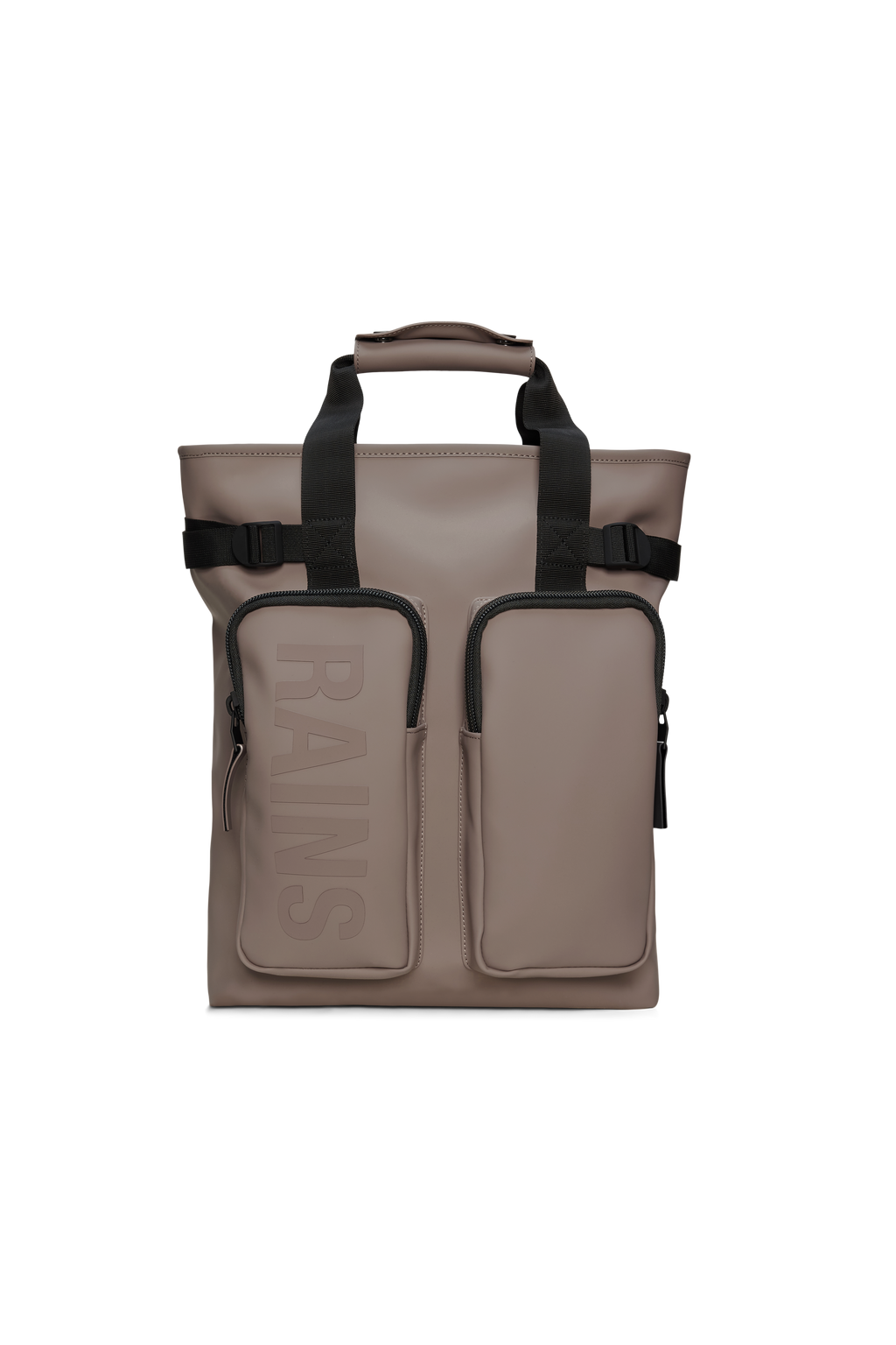 Rains® Texel Tote Backpack in Cinder for $180