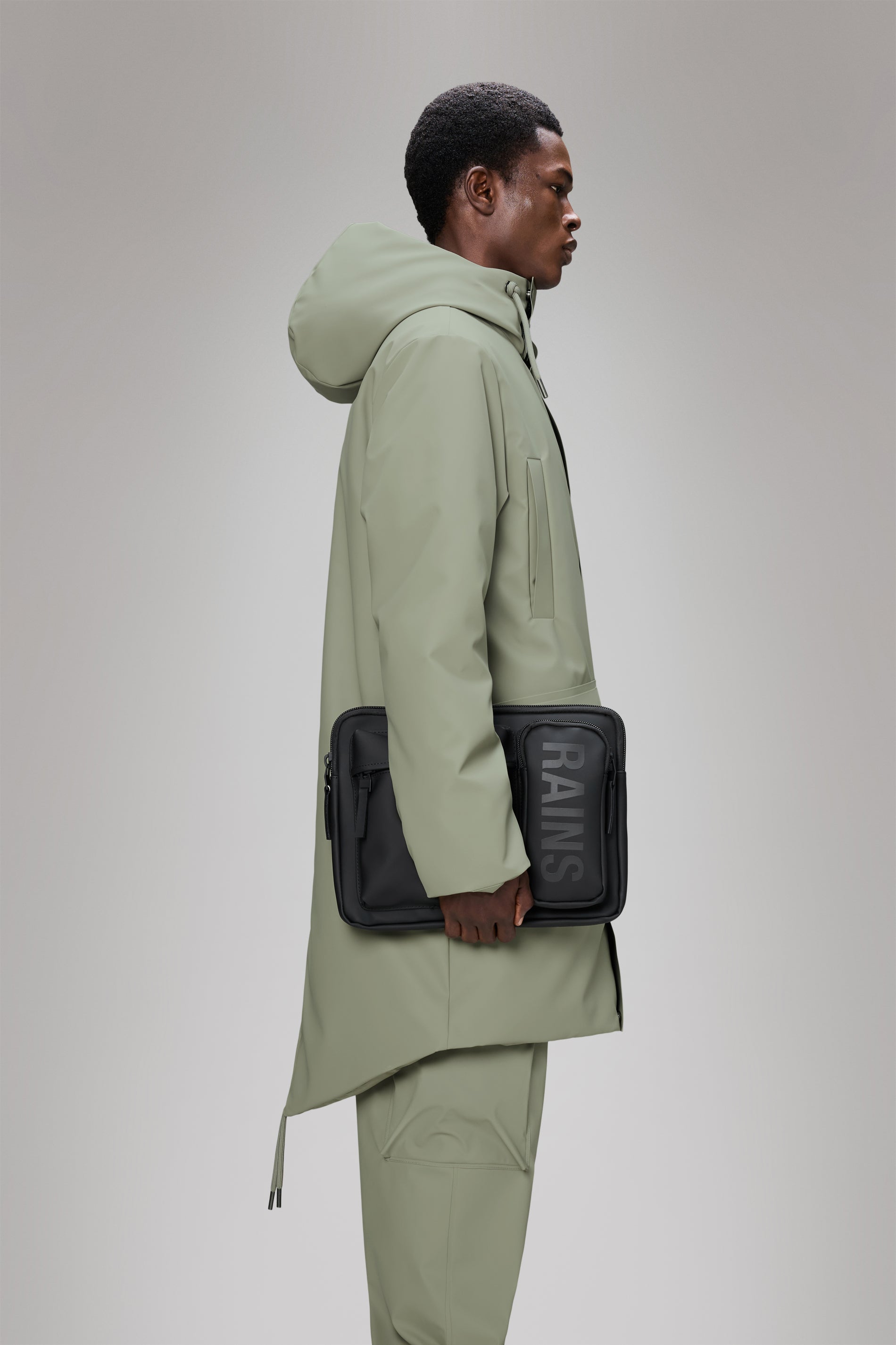 RAINS Texel Laptop Case 13″/14″ Black 2.20L H25 x D2.50 x W35 cm Laptop Case