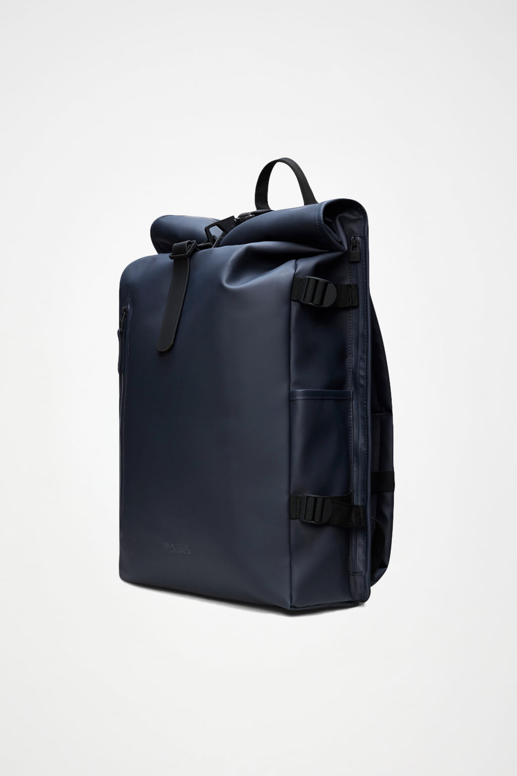 Rains® Rolltop Rucksack Large in Black for $175