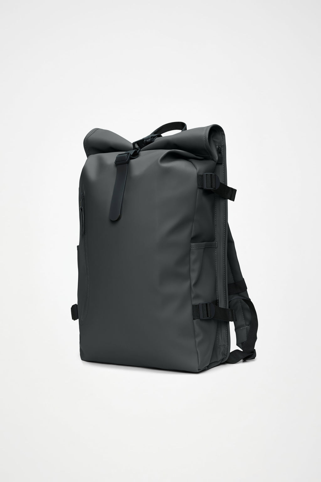 Rains® Rolltop Rucksack Large in Black for $175